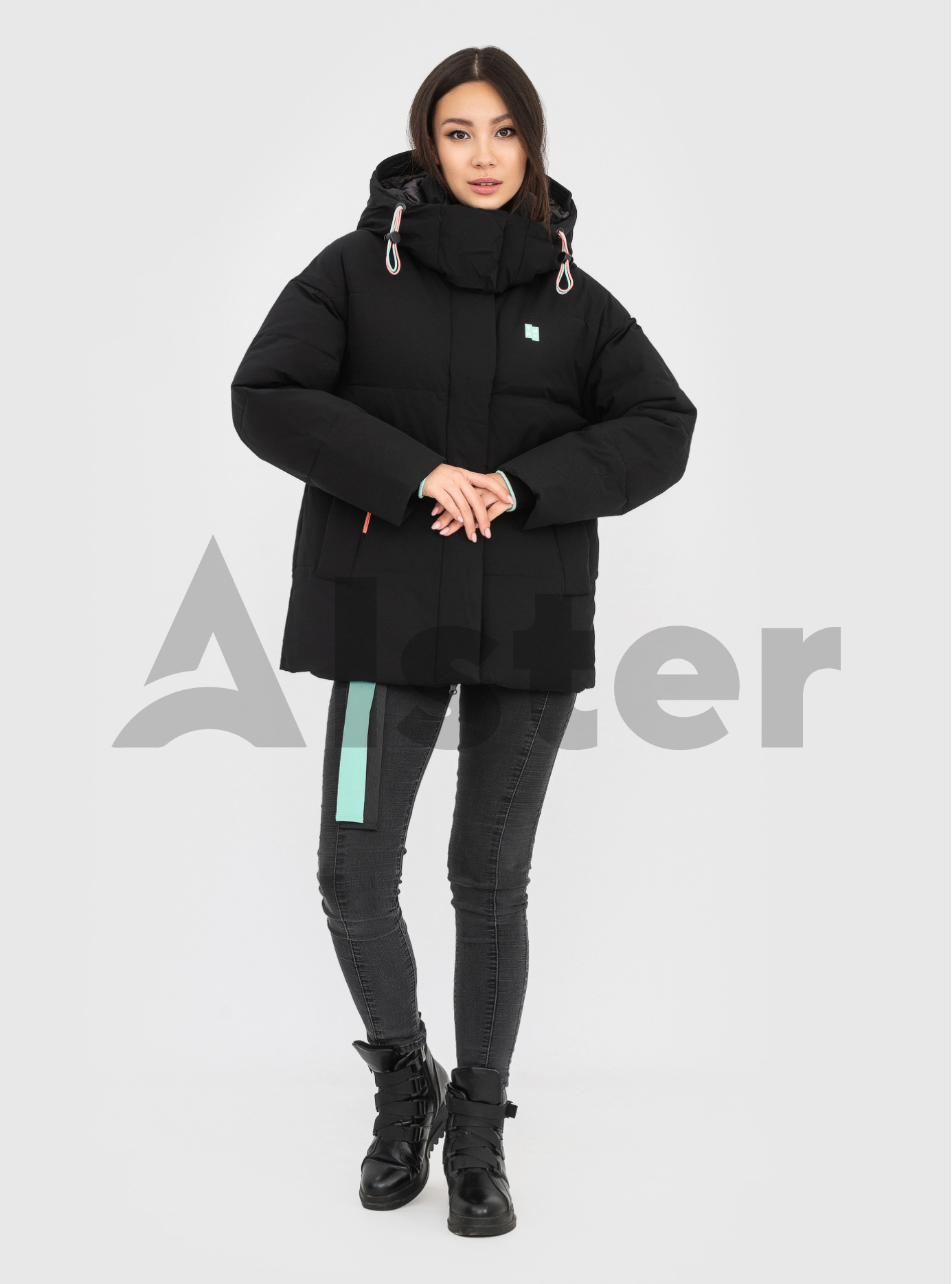Женский пуховик TOWMY Чёрный 2XL (TWM3230-05): фото - Alster.ua