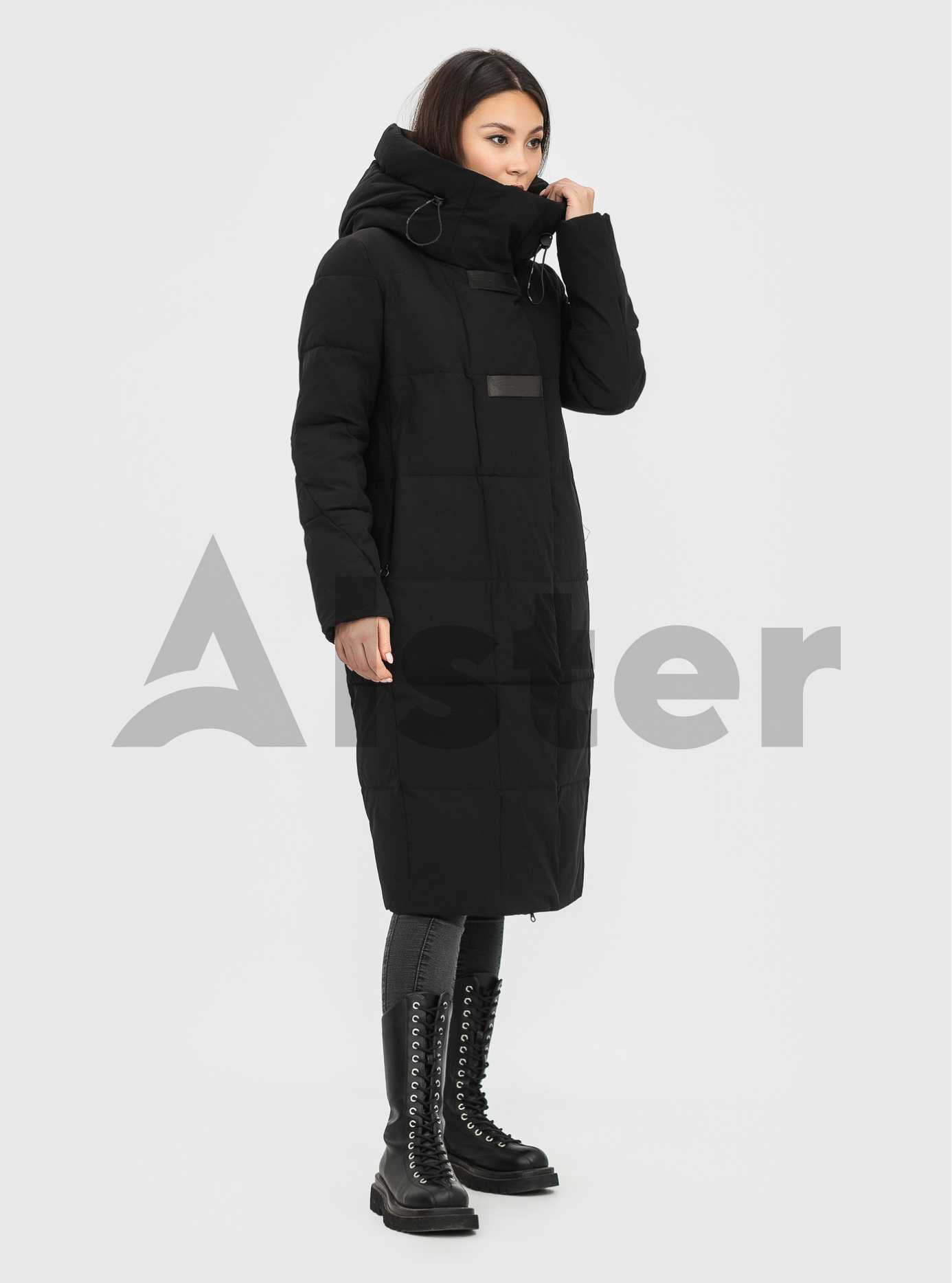 Длинный пуховик TOWMY Чёрный XL (TWM3999-04): фото - Alster.ua