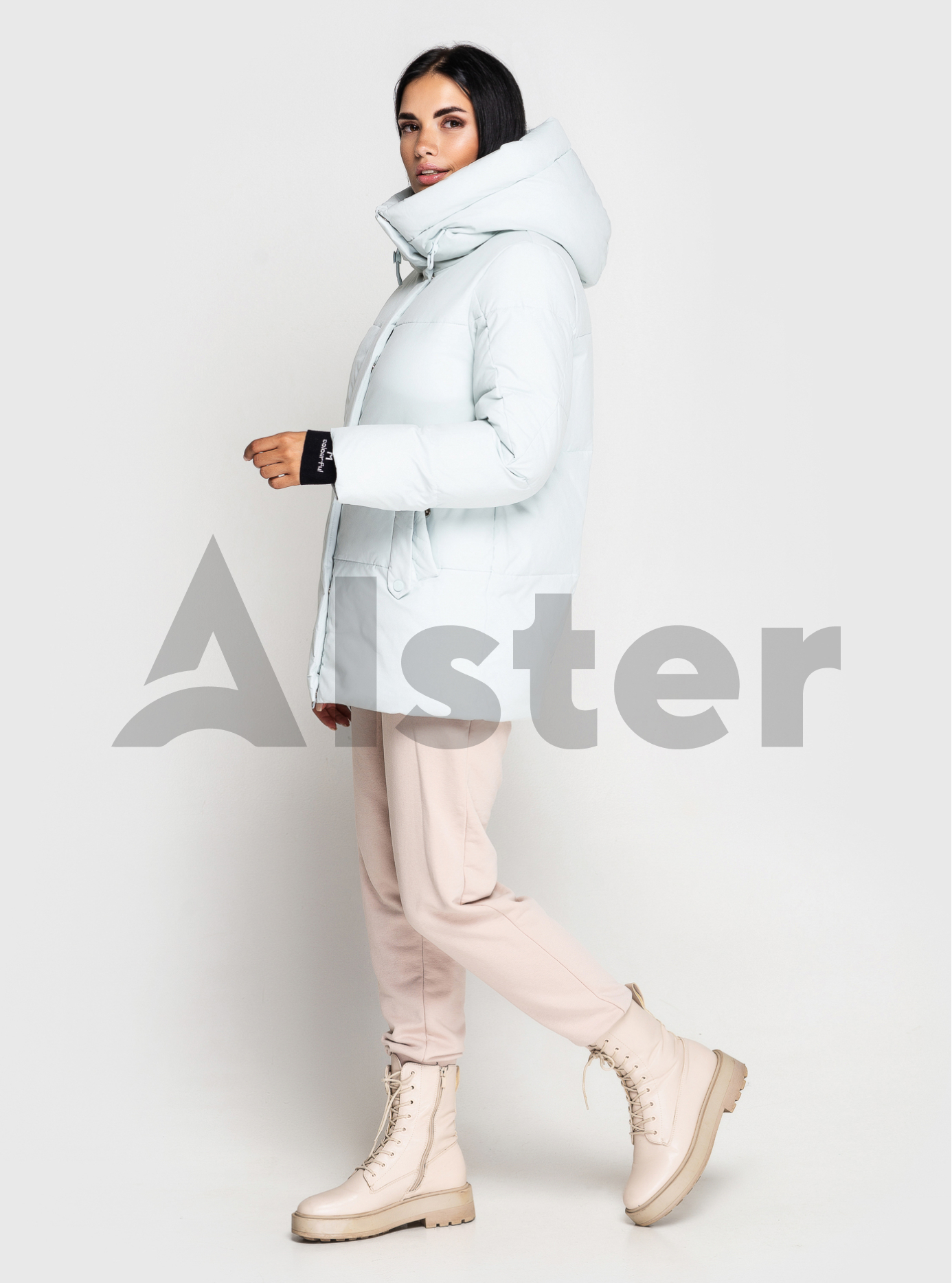 Короткая зимняя куртка Towmy 2092 Светло-голубой M (TWM2092-02): фото - Alster.ua