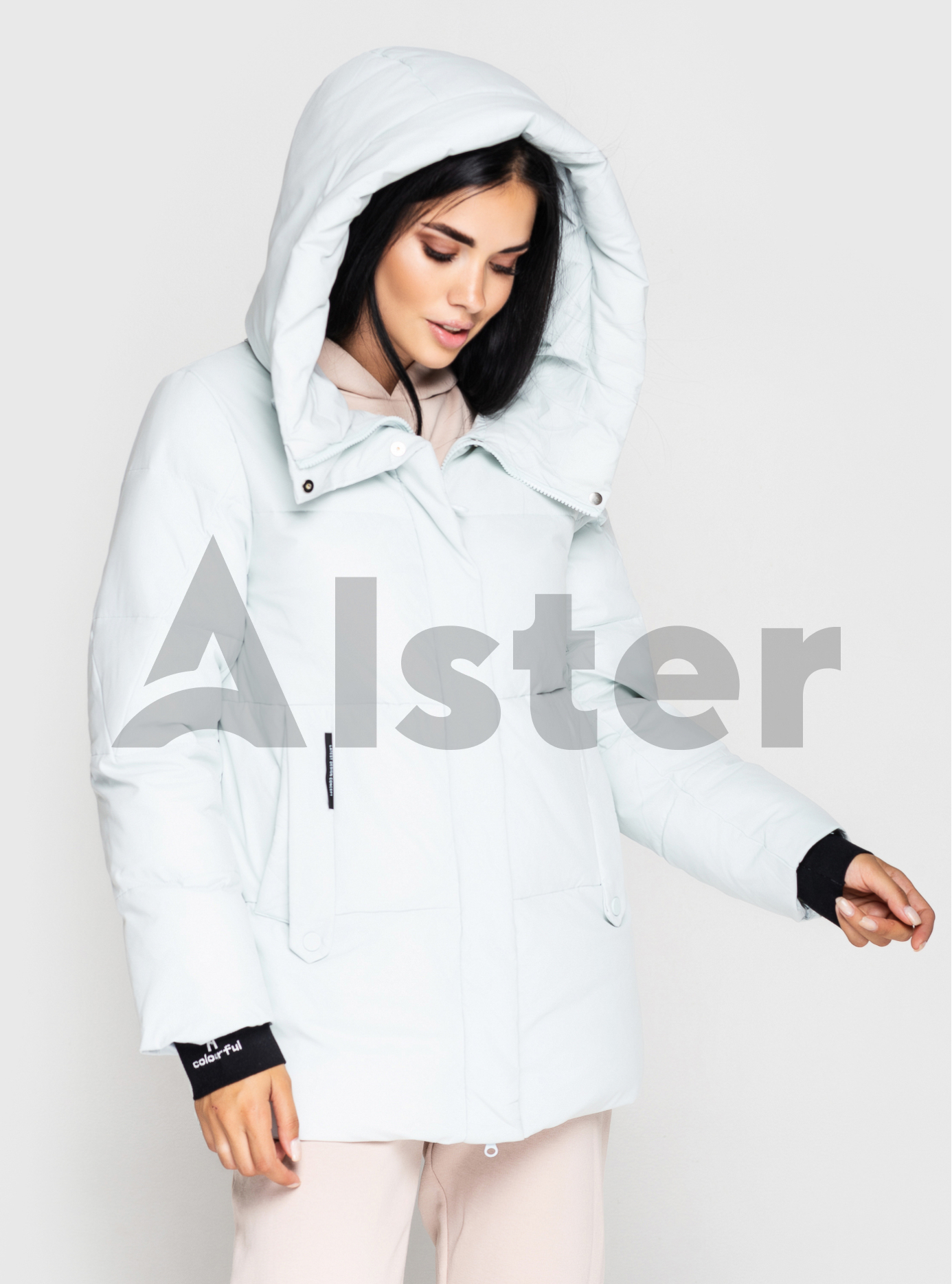 Короткая зимняя куртка Towmy 2092 Светло-голубой M (TWM2092-02): фото - Alster.ua