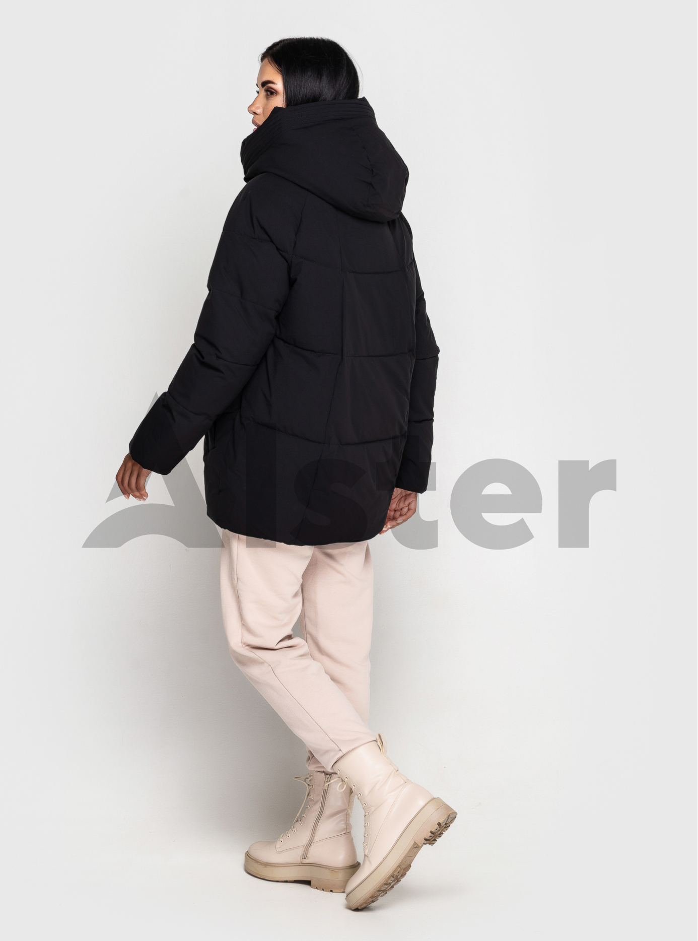 Короткая женская зимняя куртка Towmy 2110 Чёрный 2XL (TWM2110-05): фото - Alster.ua