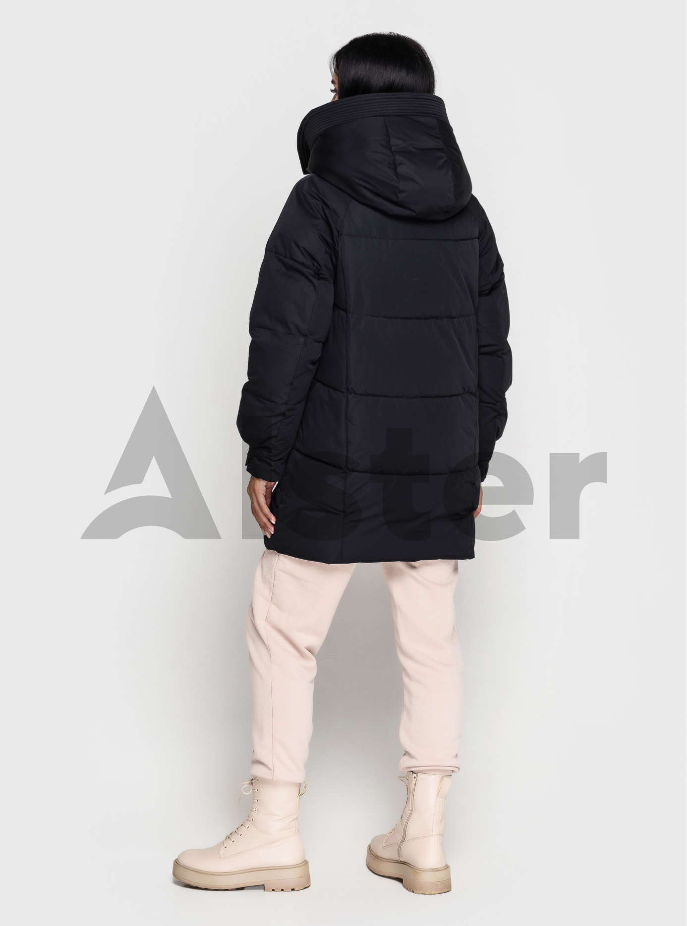 Короткая зимняя женская куртка Towmy 2125 Чёрный S (TWM2125-06): фото - Alster.ua