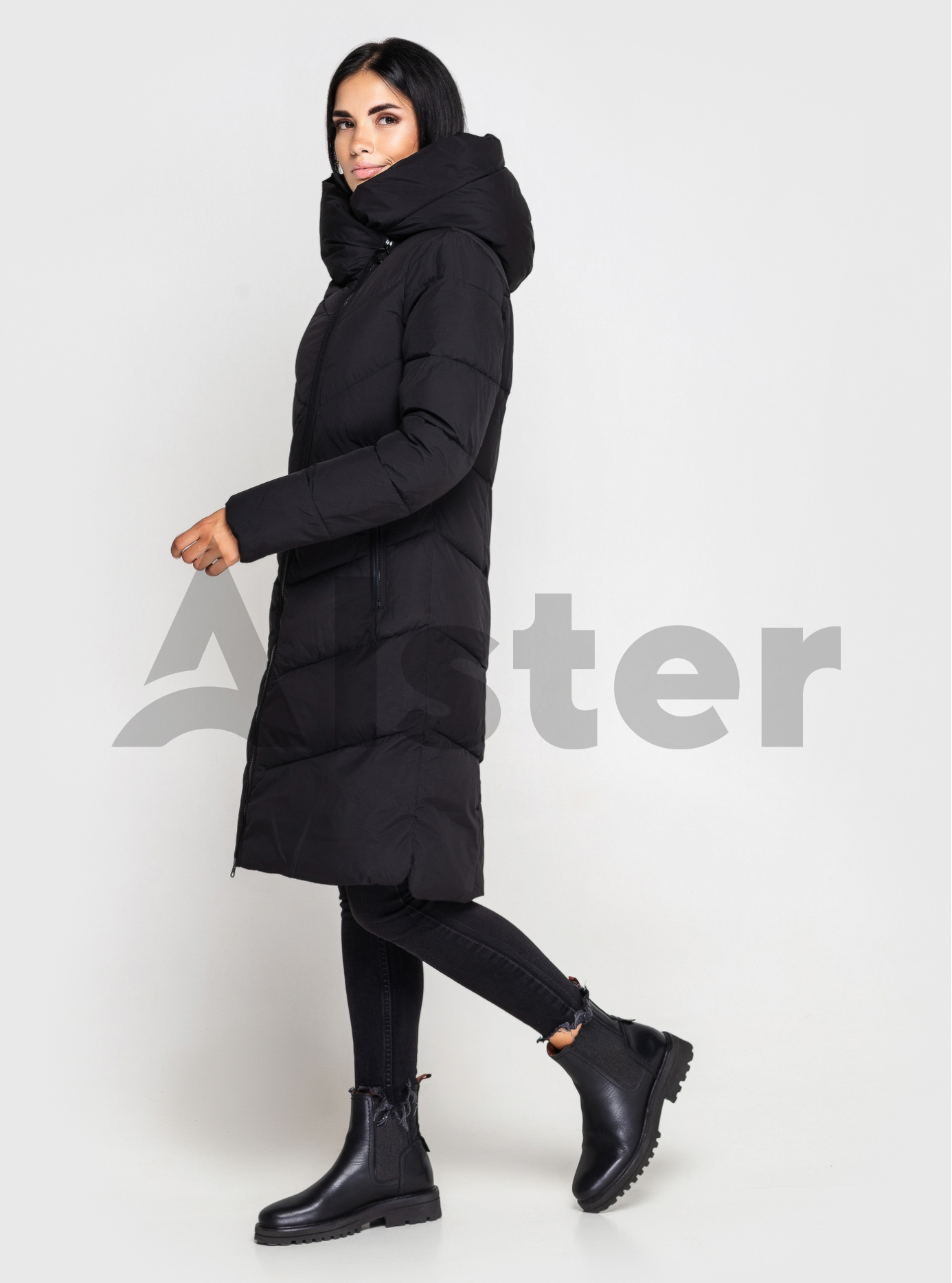 Женская зимняя куртка Towmy 2181 Чёрный S (TWM2181-01): фото - Alster.ua