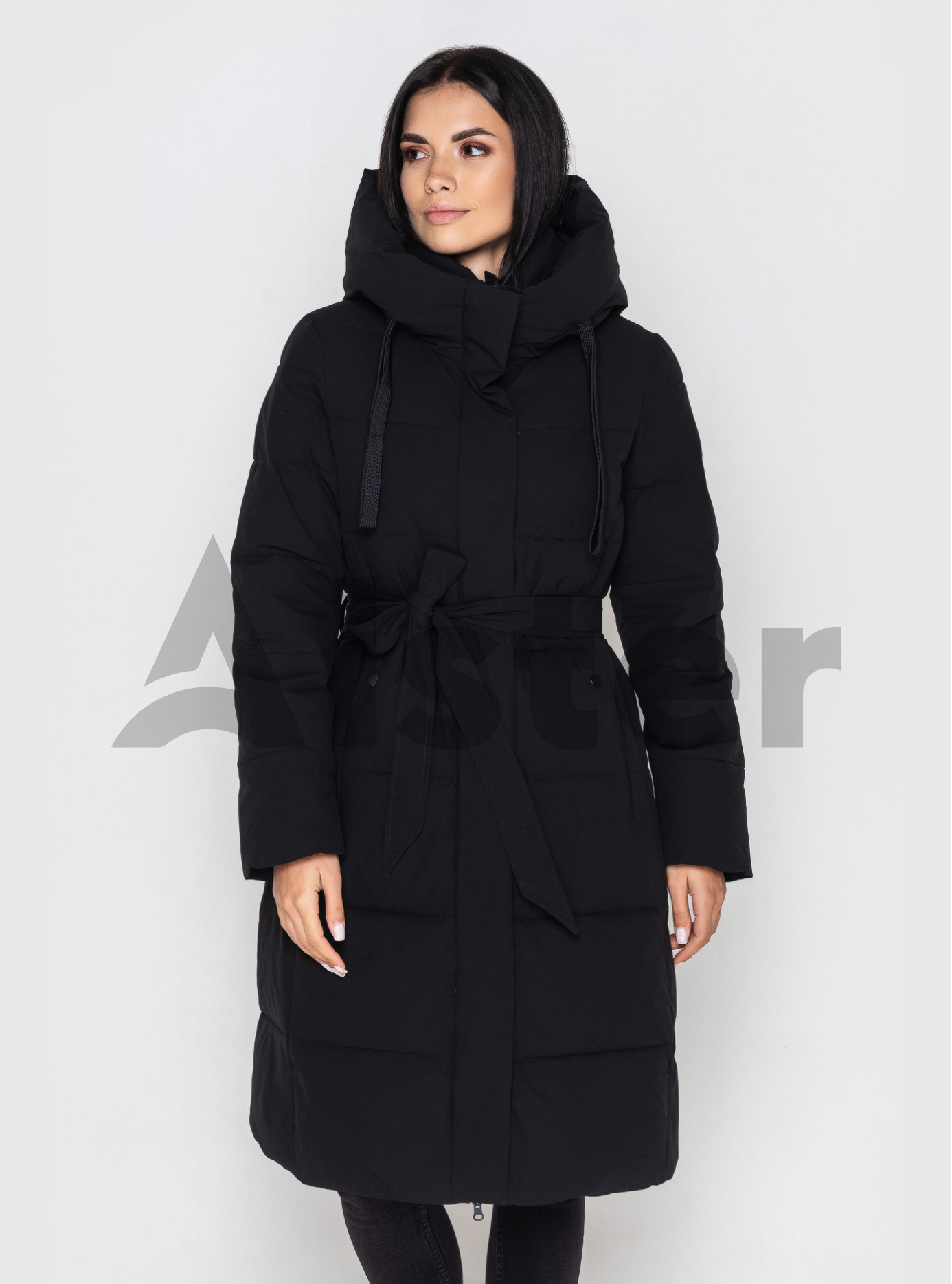 Зимняя удлиненная куртка 3779 Towmy Чёрный 2XL (TWM3779-05): фото - Alster.ua