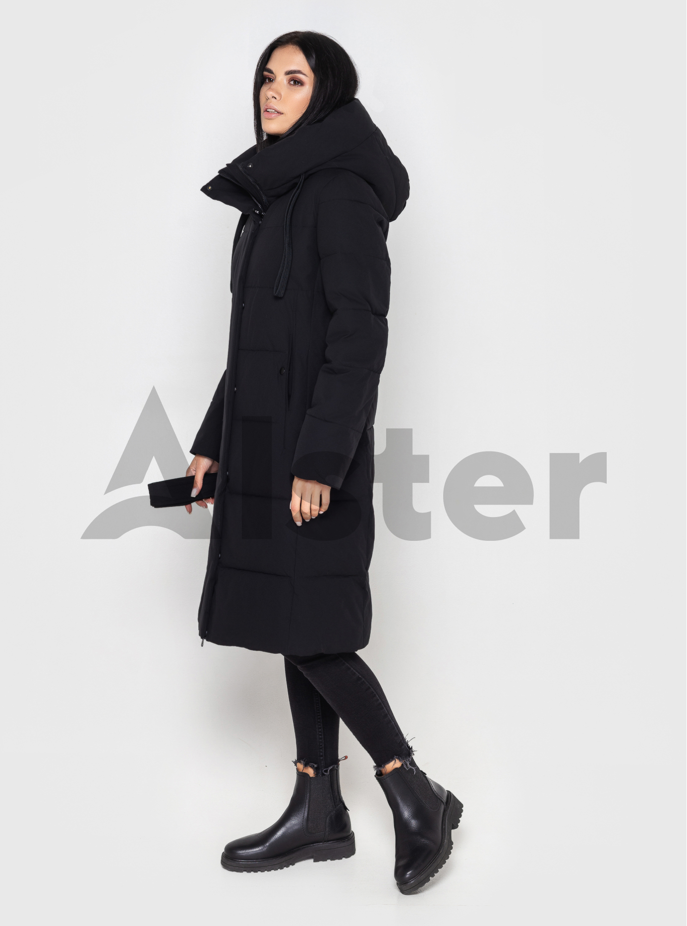Зимняя удлиненная куртка 3779 Towmy Чёрный 2XL (TWM3779-05): фото - Alster.ua