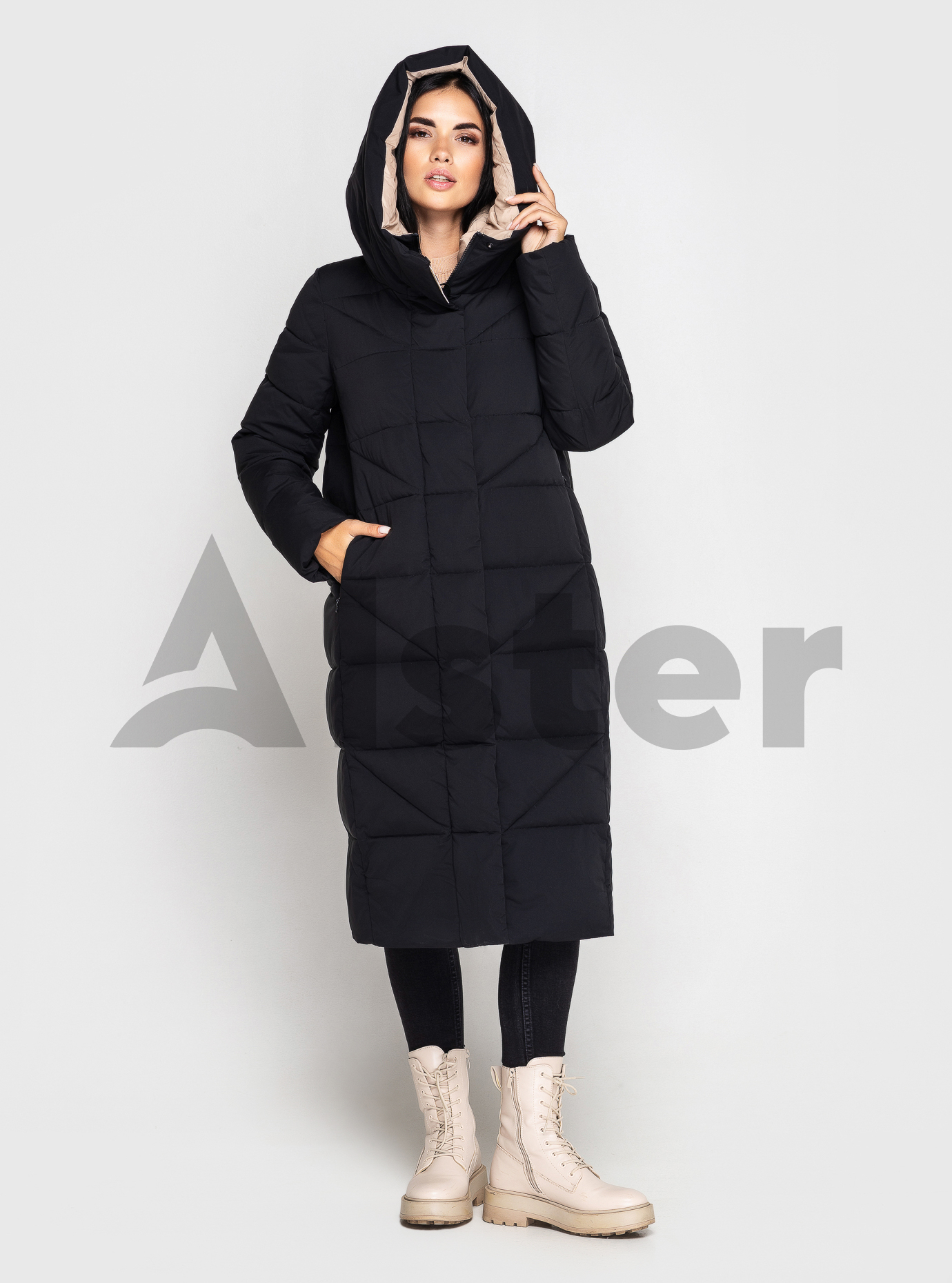 Длинный зимний пуховик Towmy 3903 Чёрный M (TWM3903-02): фото - Alster.ua Длинный зимний пуховик Towmy 3903 Чёрный M (TWM3903-02): фото - Alster.ua
