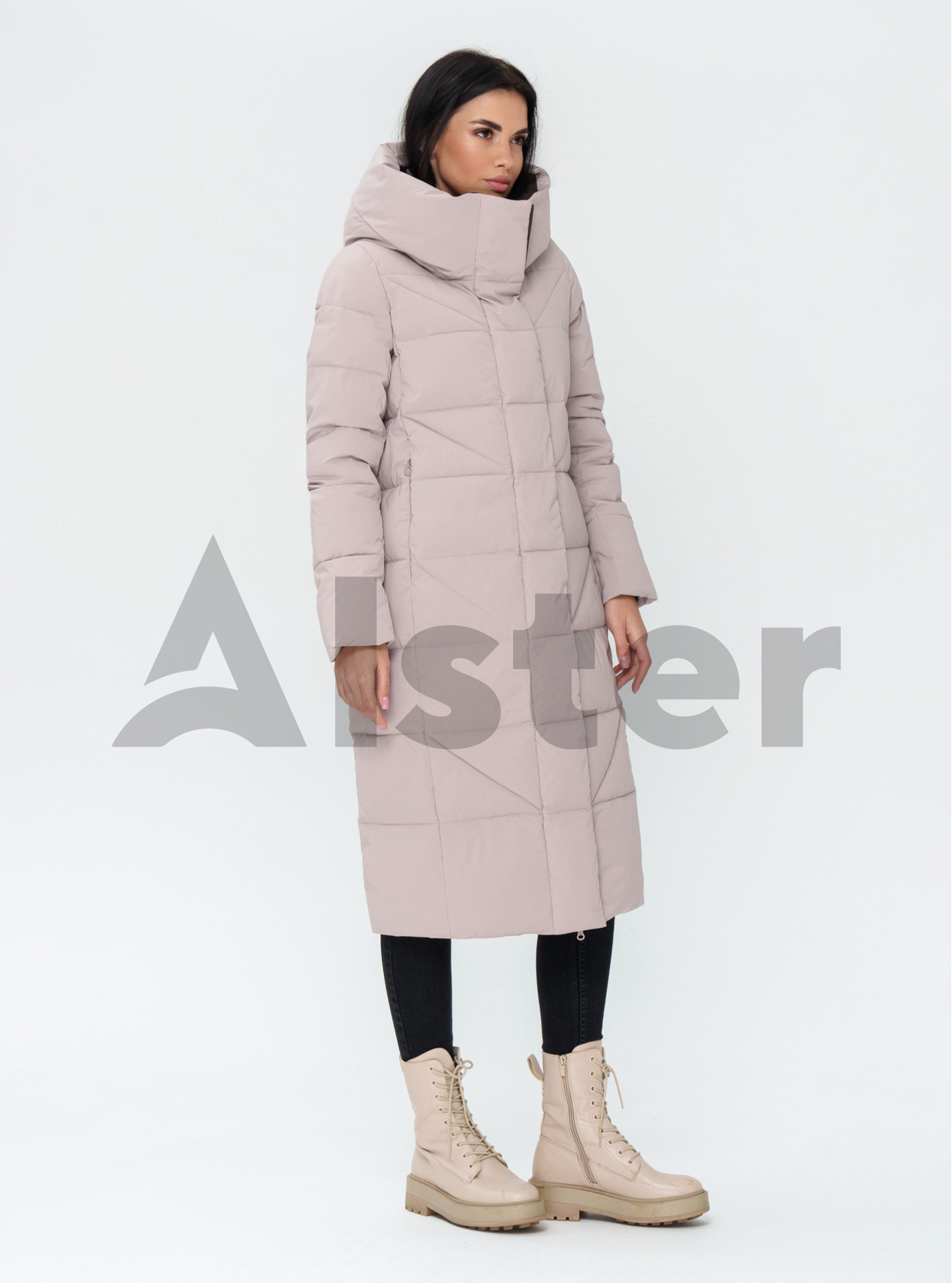 Длинный зимний пуховик Towmy 3903 Молоко 2XL (TWM3903-10): фото - Alster.ua