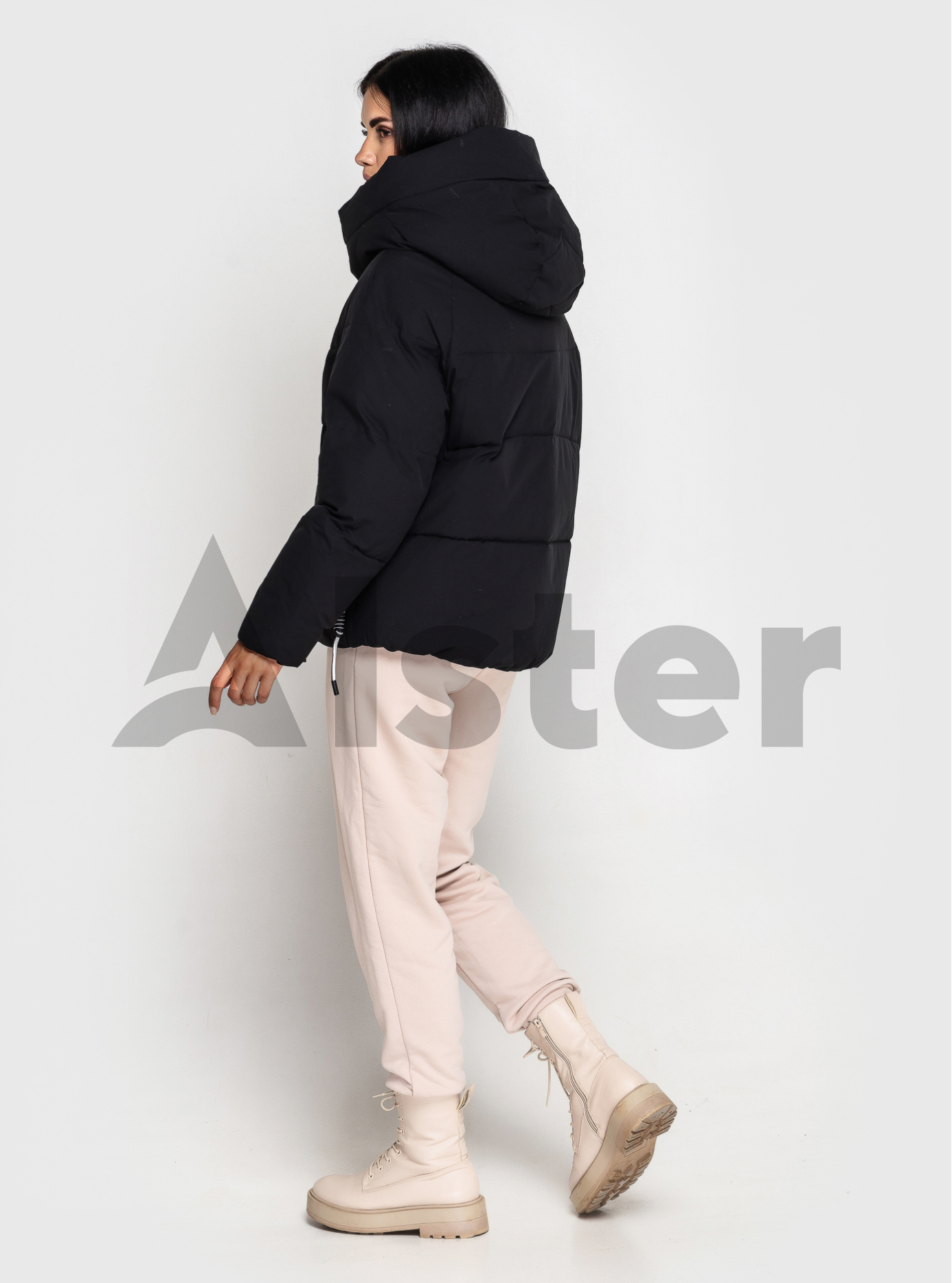 Короткая женская зимняя куртка Towmy 017 Чёрный L (TWM017-03): фото - Alster.ua