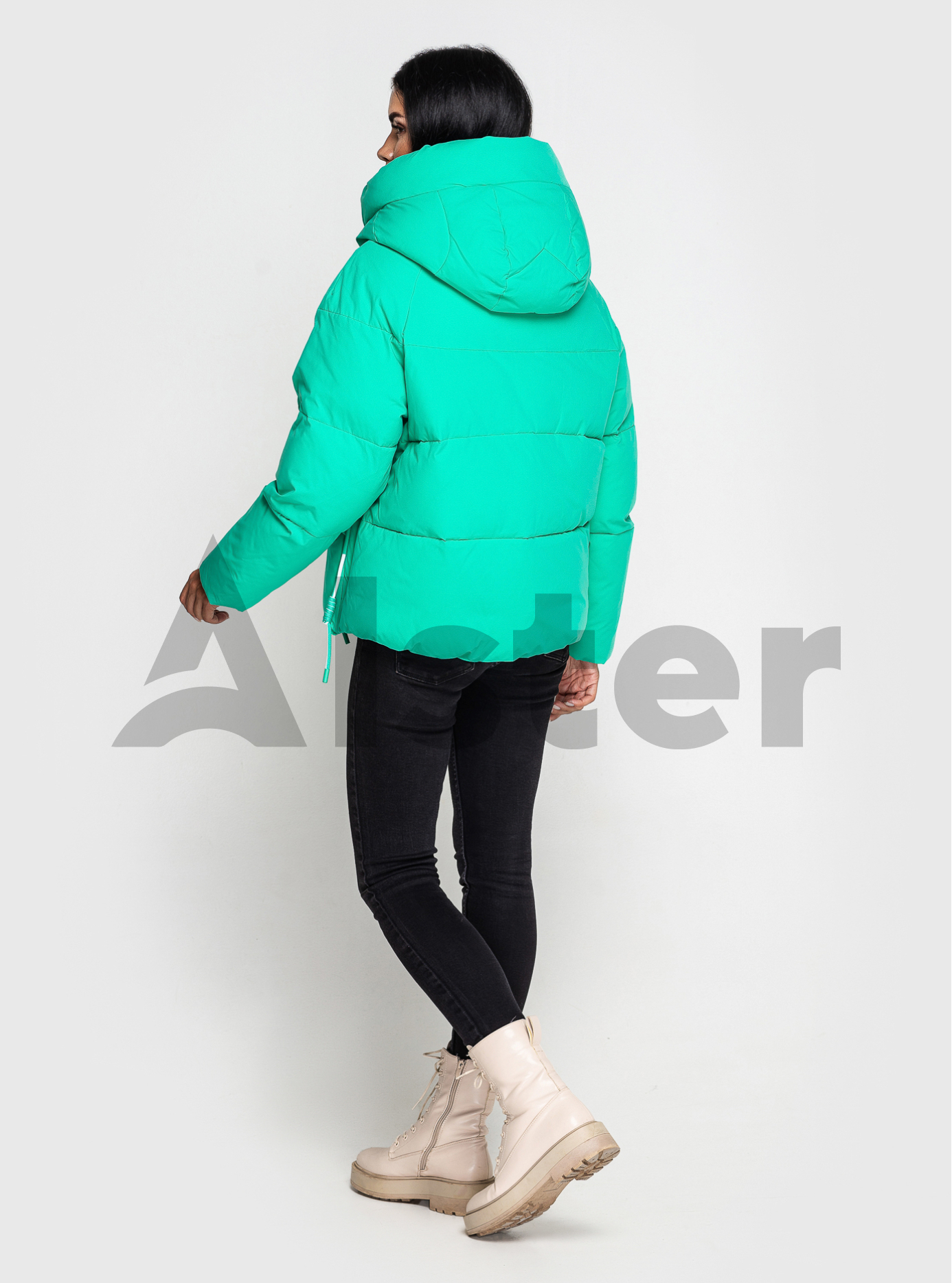 Короткая женская зимняя куртка Towmy 017 Мята S (TWM017-04): фото - Alster.ua