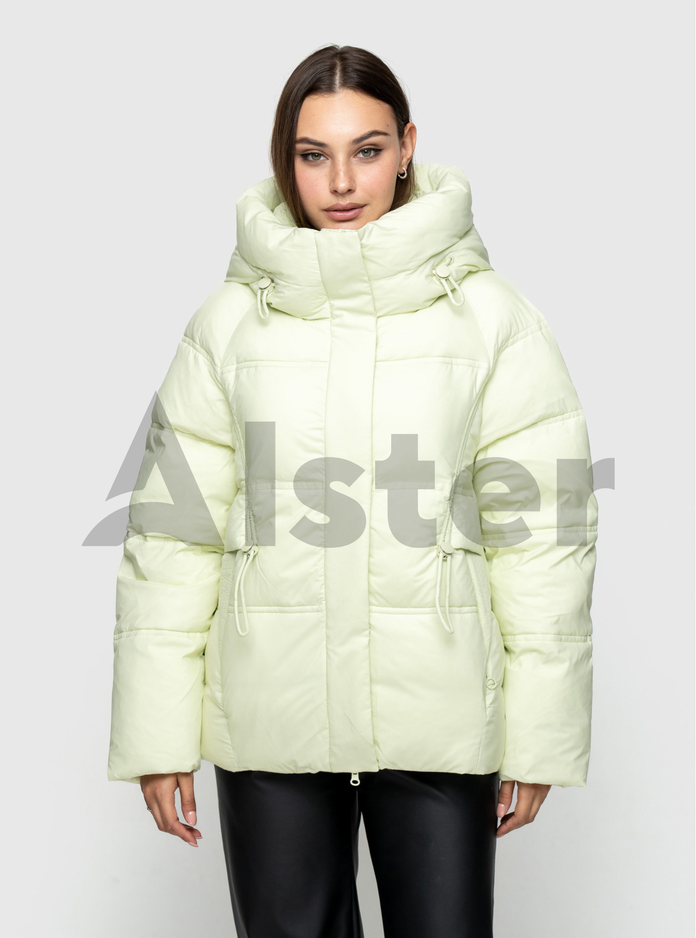 Зимняя женская куртка Towmy 3341 Лайм XL (TWM3341-09): фото - Alster.ua