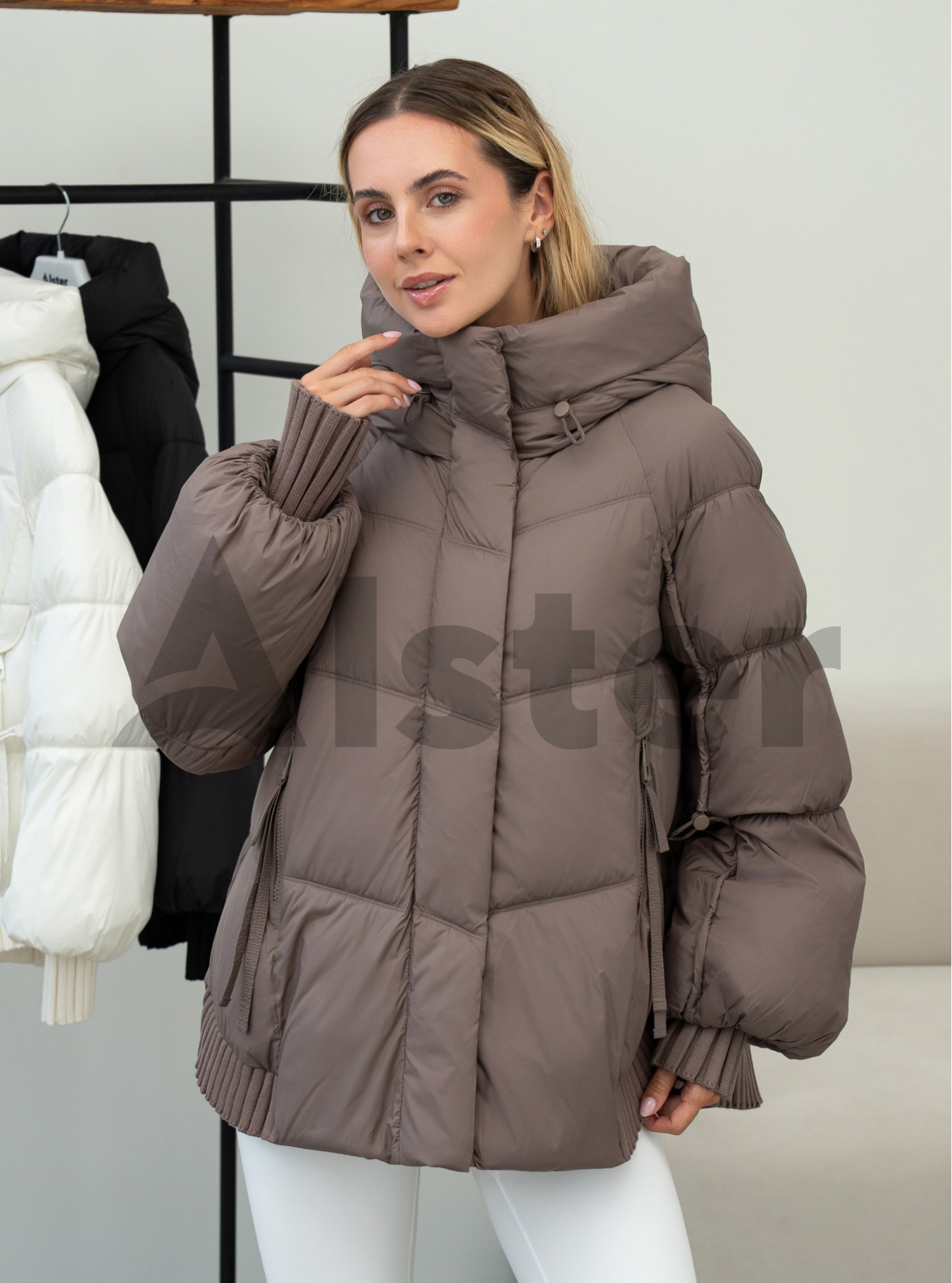 Жіноча зимова куртка Towmy 3575 (oversize) Карамель S (26TM3575-11): фото - Alster.ua