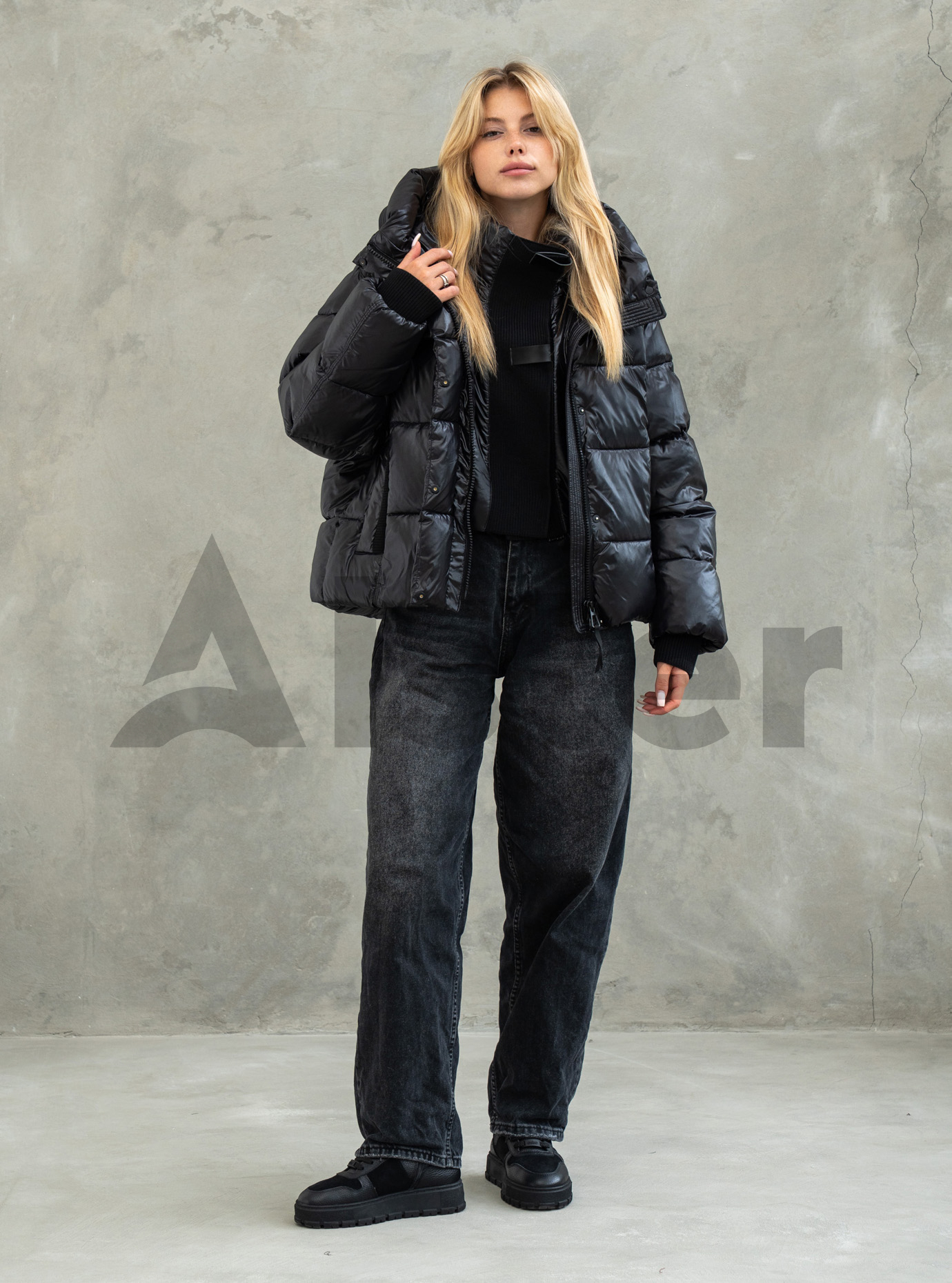 Жіноча зимова куртка Towmy A73 (oversize) Бордовий M (26TMA-73-08): фото - Alster.ua