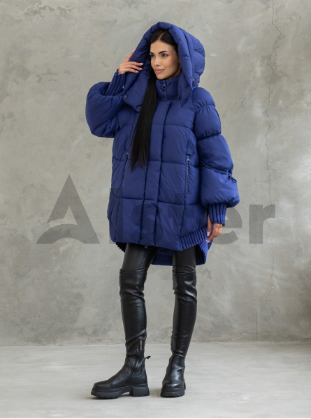 Женская зимняя куртка Towmy 0662 средней длины (oversize)