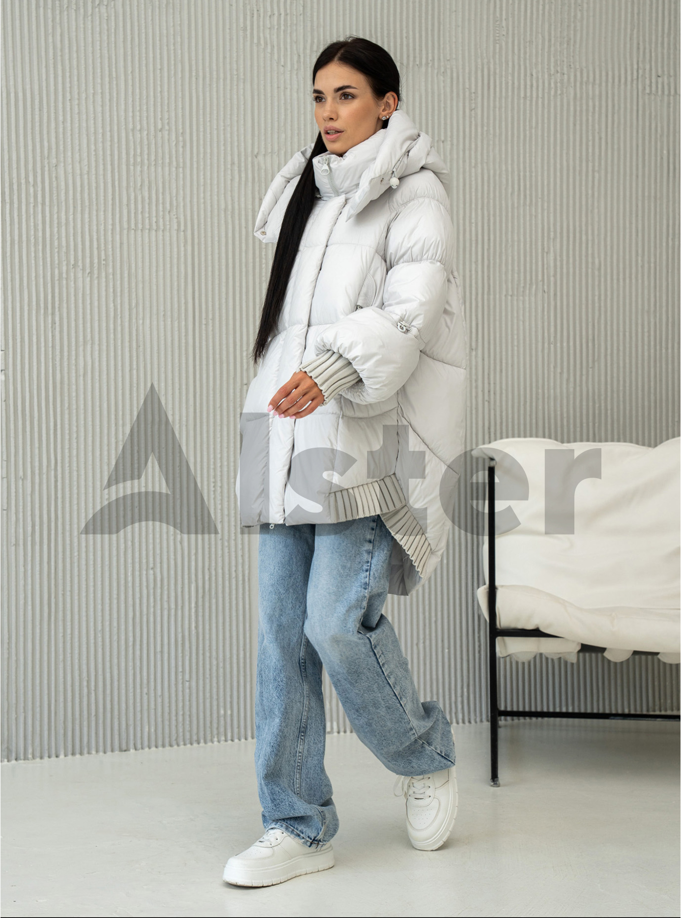 Жіноча зимова куртка Towmy 0662 середньої довжини (oversize) Срібний S (26TM0662-10): фото - Alster.ua Жіноча зимова куртка Towmy 0662 середньої довжини (oversize) Срібний S (26TM0662-10): фото - Alster.ua
