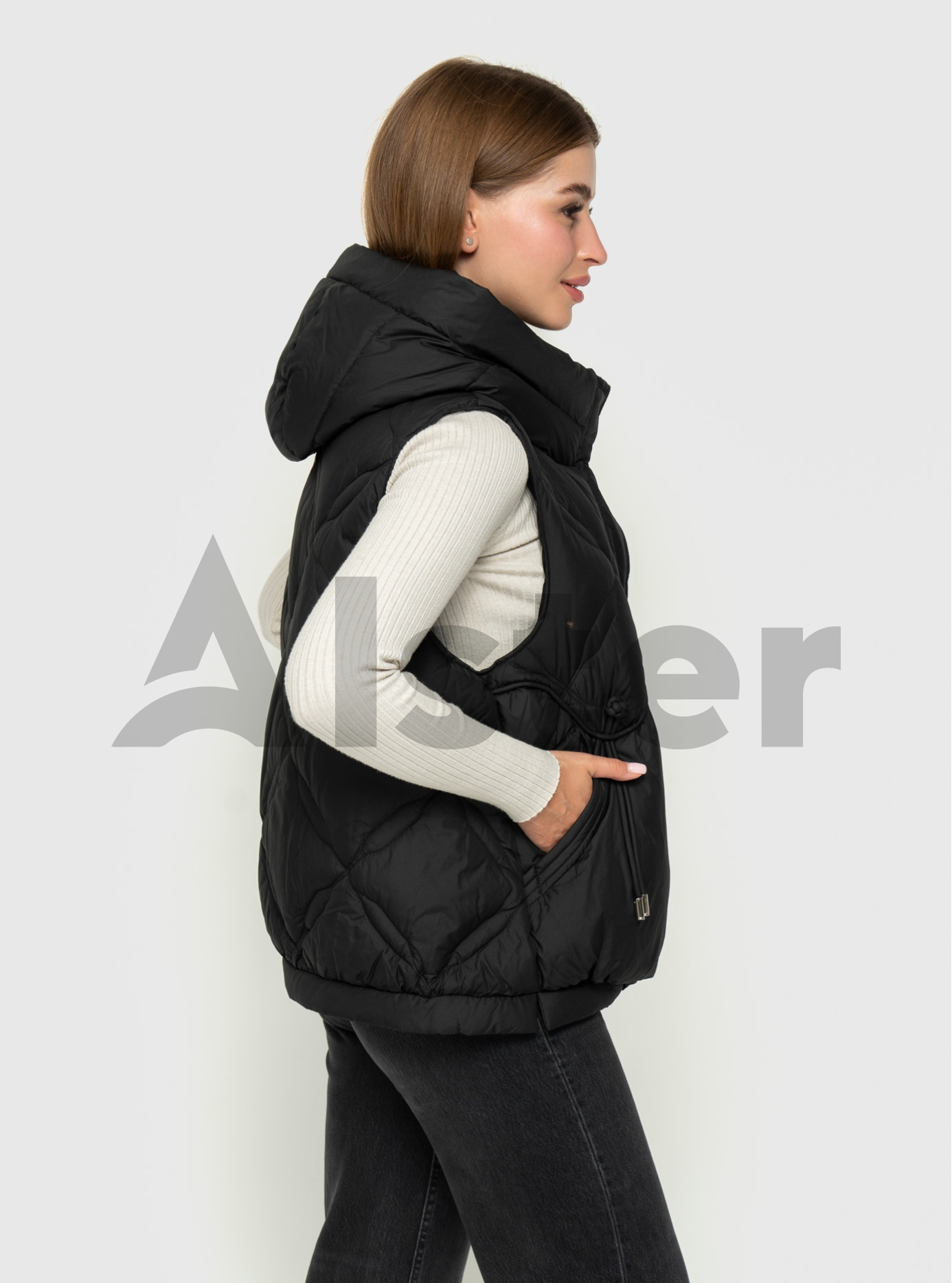 Женская жилетка 663 Visdeer Чёрный 2XL (VS663-05): фото - Alster.ua