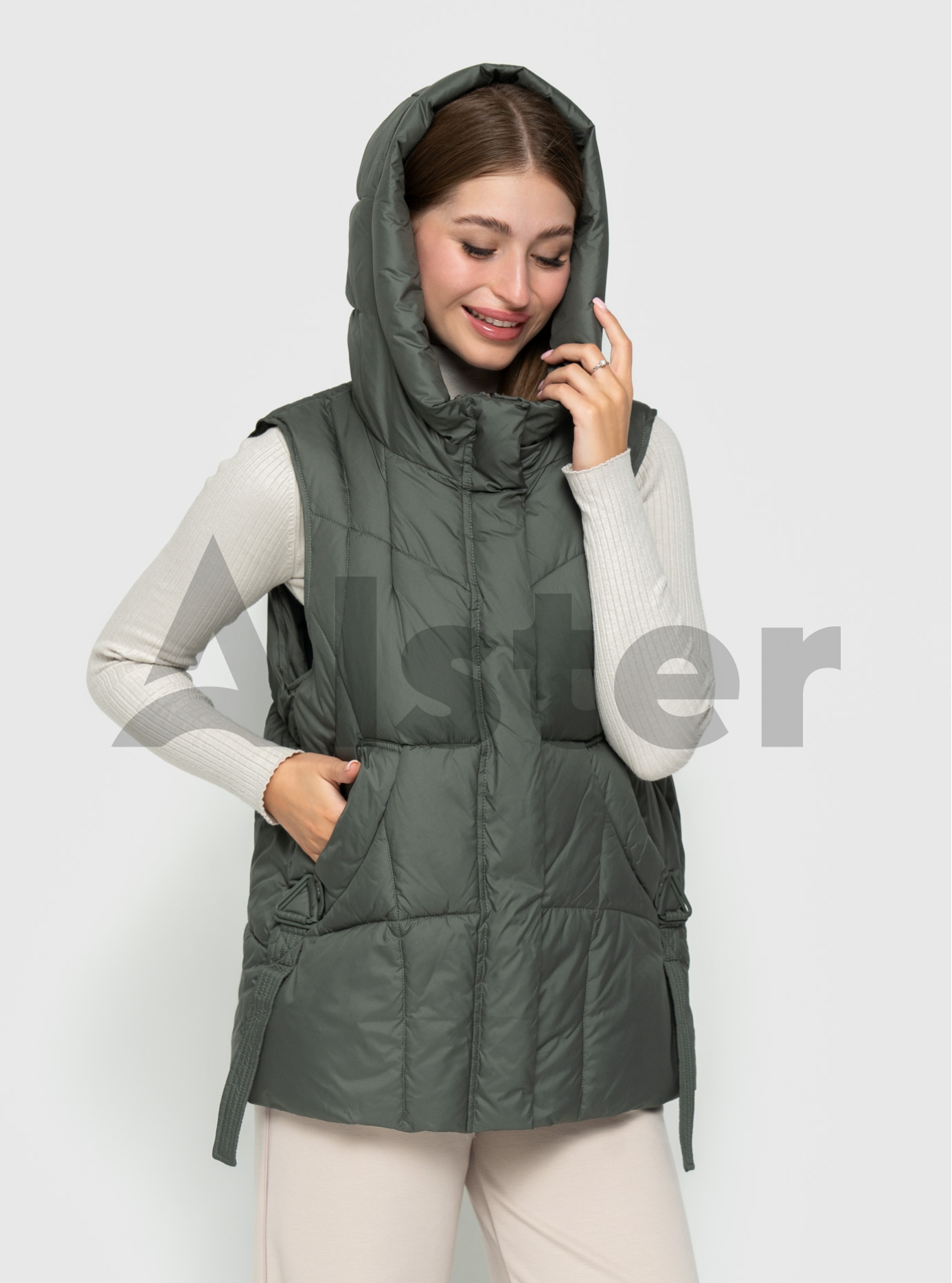 Жилет женский 686 Visdeer Изумрудный 46 (VS686-07): фото - Alster.ua Жилет женский 686 Visdeer Изумрудный 46 (VS686-07): фото - Alster.ua