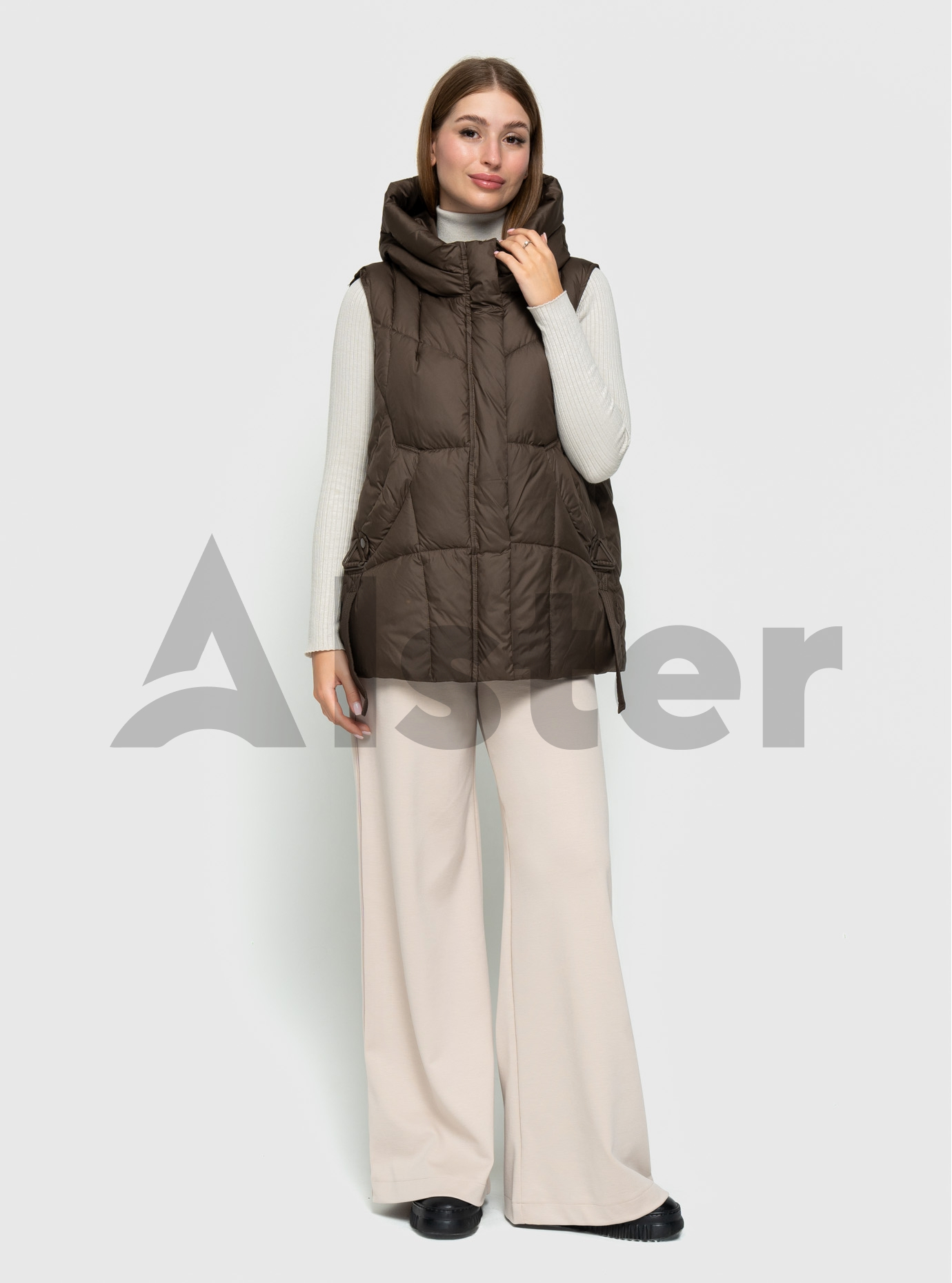 Жилет женский 686 Visdeer Шоколадный 46 (VS686-12): фото - Alster.ua