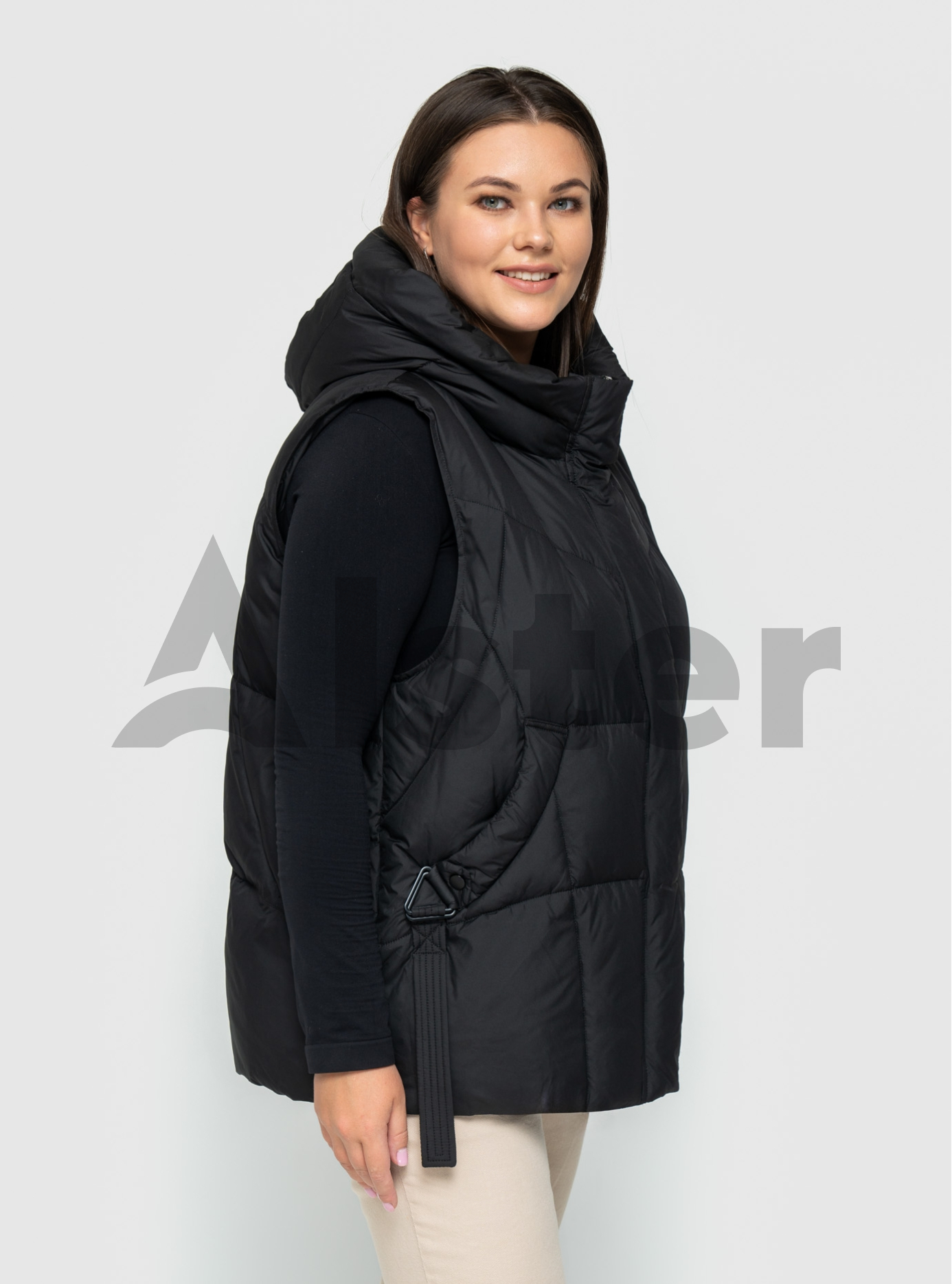 Жилет женский 686 Visdeer Чёрный 48 (VS686-03): фото - Alster.ua