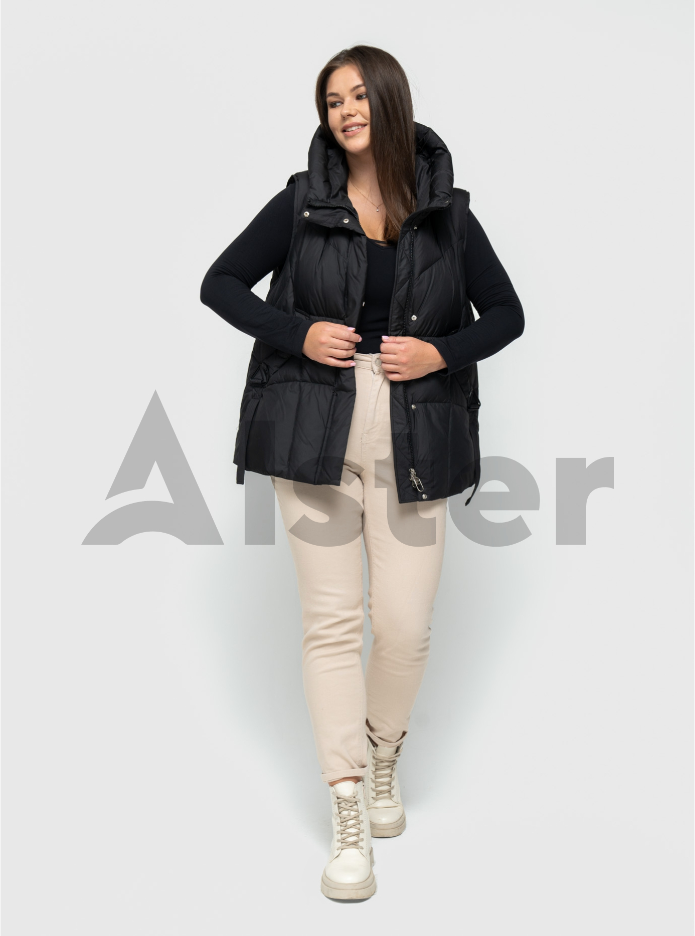 Жилет женский 686 Visdeer Чёрный 48 (VS686-03): фото - Alster.ua