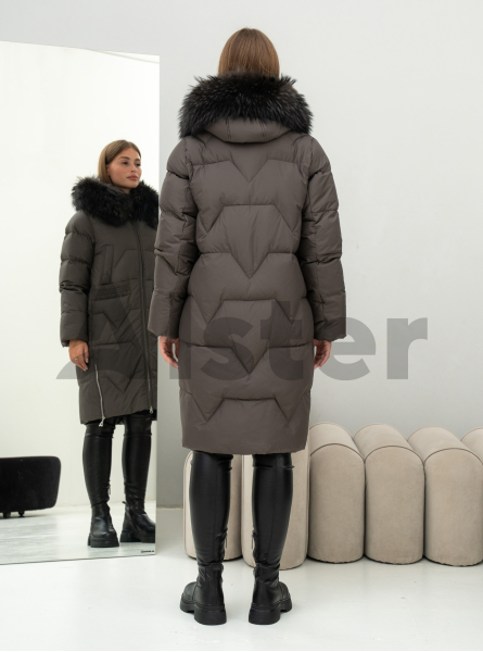 Длинное зимнее пальто Visdeer 5115 big size