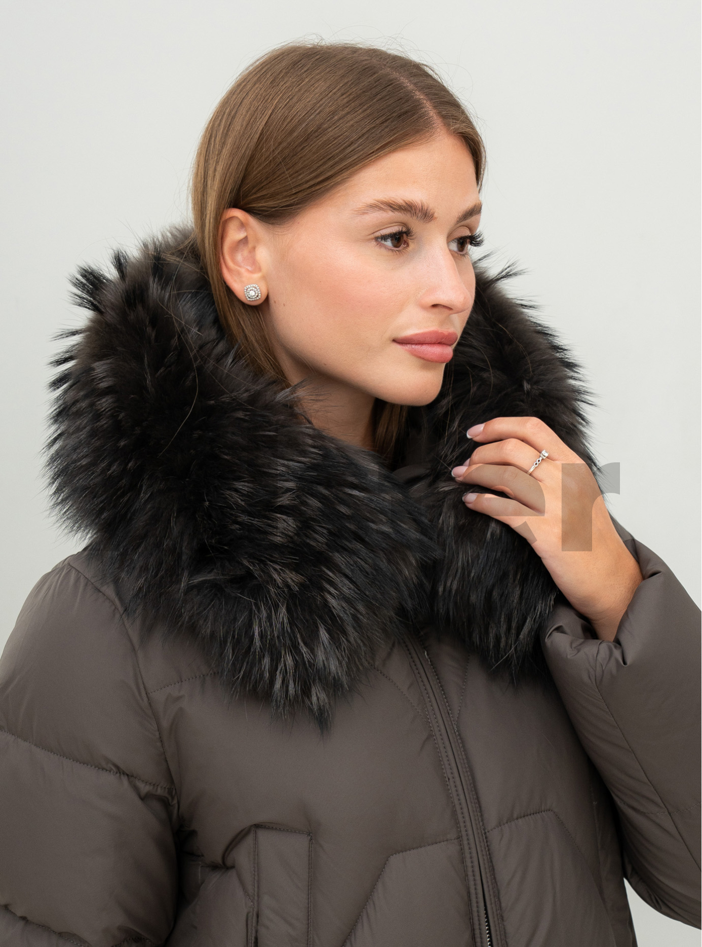 Длинное зимнее пальто Visdeer 5115 big size Графитовый 48 (25VS5115-07): фото - Alster.ua Длинное зимнее пальто Visdeer 5115 big size Графитовый 48 (25VS5115-07): фото - Alster.ua