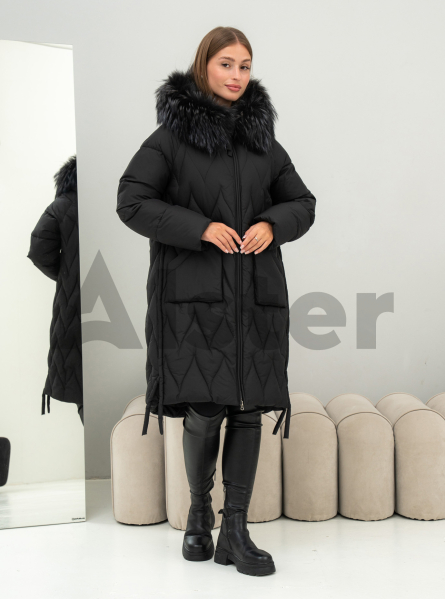 Длинное зимнее пальто Visdeer 568 big size