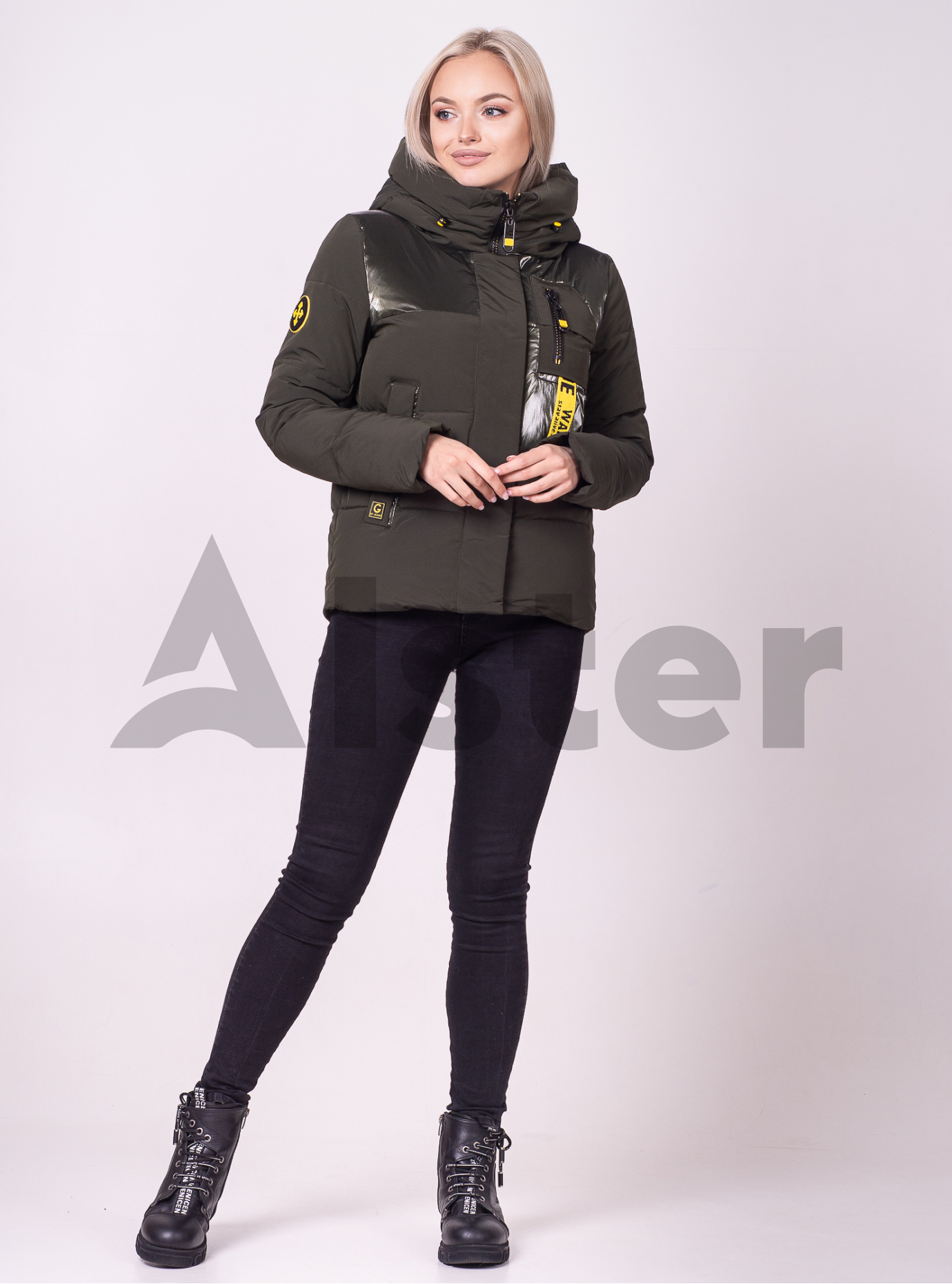 Куртка зимняя прямого фасона Хаки 2XL (07-VP201236): фото - Alster.ua