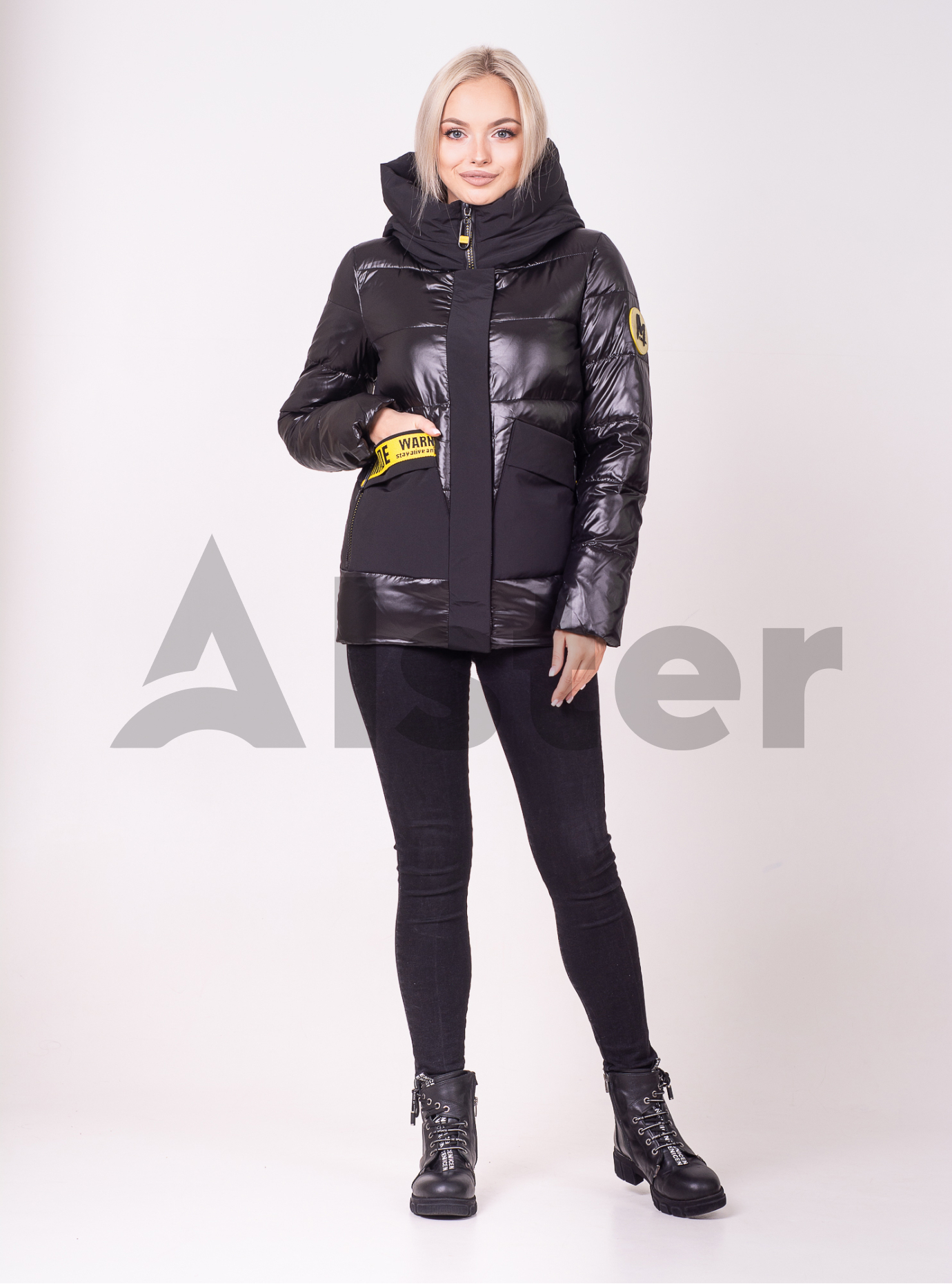 Куртка зимняя женская Чёрный 2XL (07-VP201291): фото - Alster.ua