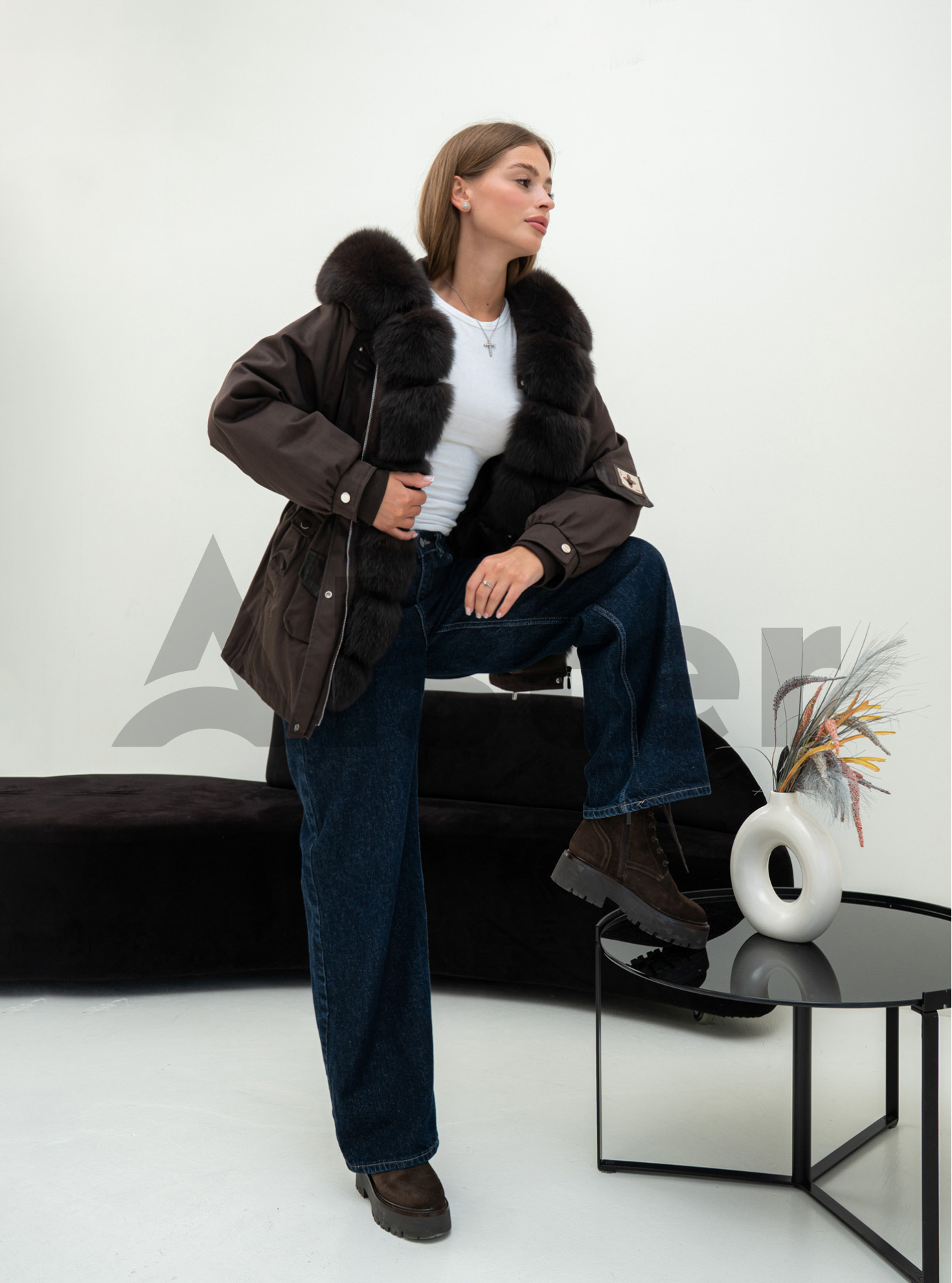 Женская парка зимняя Vivilona 5648 Шоколадный L (25VIV5648-06): фото - Alster.ua Женская парка зимняя Vivilona 5648 Шоколадный L (25VIV5648-06): фото - Alster.ua