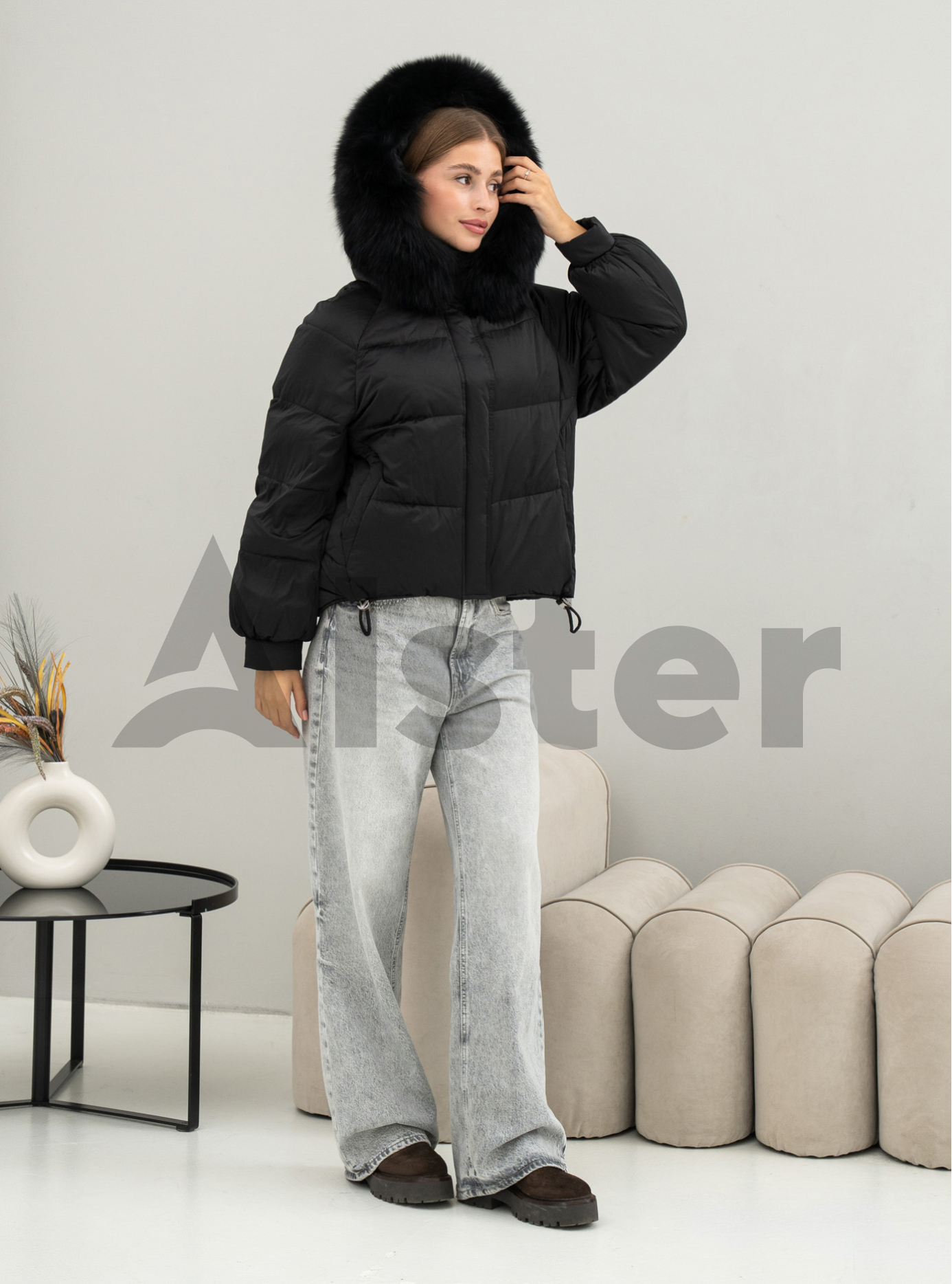 Женский пуховик Vivilona 5618 Чёрный L (25VIV5618-03): фото - Alster.ua