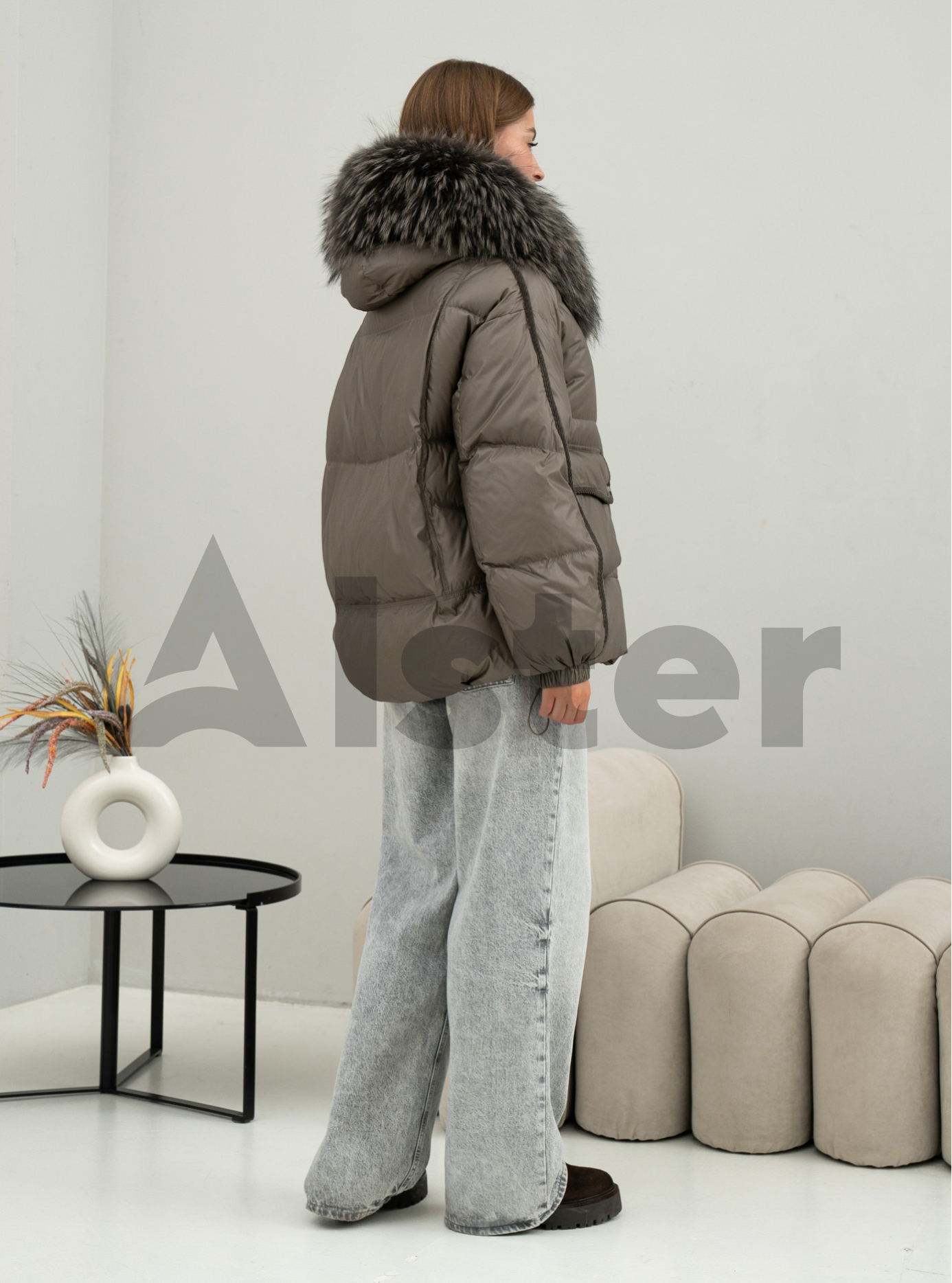 Пуховик средней длины с мехом енота Vo-Tarun 839 Оливковый L (VOT0839-03): фото - Alster.ua Пуховик средней длины с мехом енота Vo-Tarun 839 Оливковый L (VOT0839-03): фото - Alster.ua