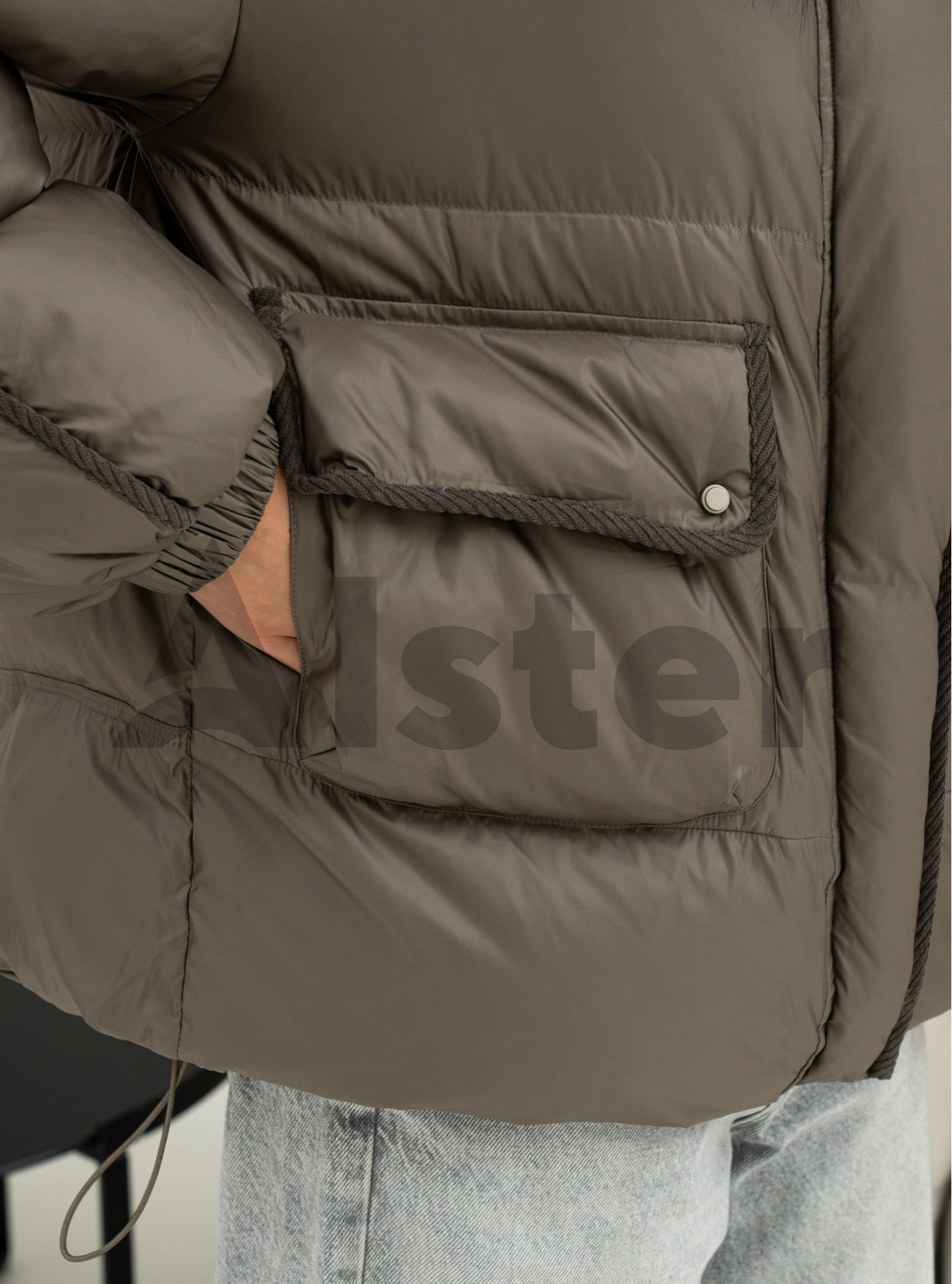 Пуховик средней длины с мехом енота Vo-Tarun 839 Оливковый L (VOT0839-03): фото - Alster.ua Пуховик средней длины с мехом енота Vo-Tarun 839 Оливковый L (VOT0839-03): фото - Alster.ua