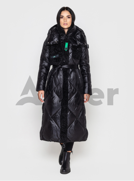 Длинный женский пуховик Yimosis 1373