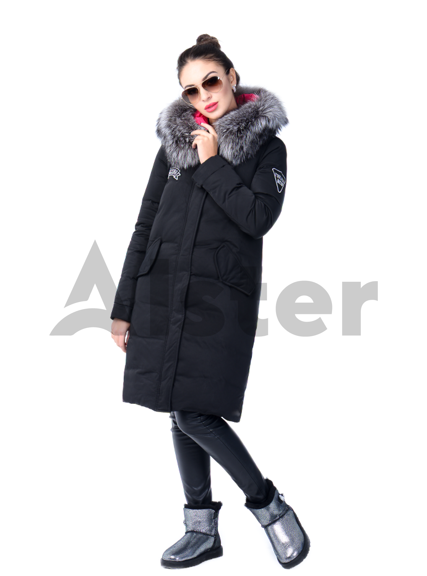 Зимняя парка с мехом чернобурки Чёрный 2XL (05-ZL2540): фото - Alster.ua Зимняя парка с мехом чернобурки Чёрный 2XL (05-ZL2540): фото - Alster.ua