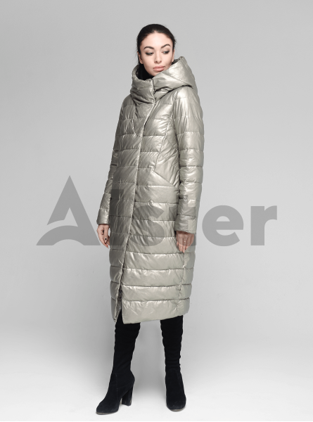 Куртка зимняя длинная с капюшоном