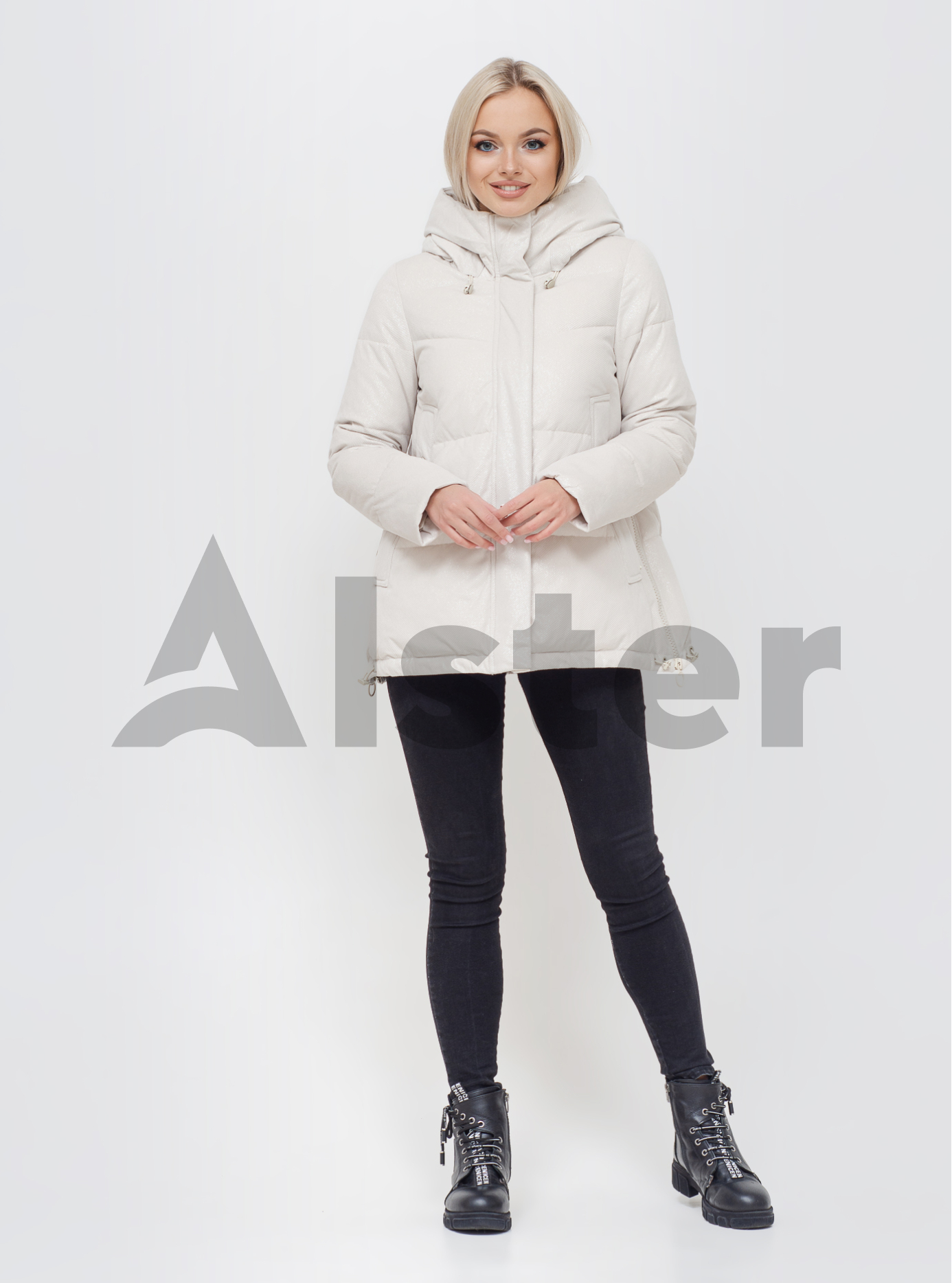 Куртка женская зимняя Бежевый L (05-SV201121): фото - Alster.ua