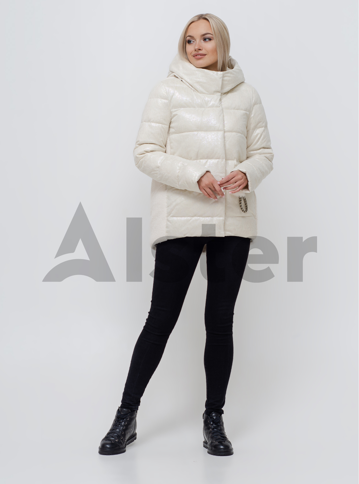 Куртка женская зимняя Бежевый 2XL (05-SV201073): фото - Alster.ua
