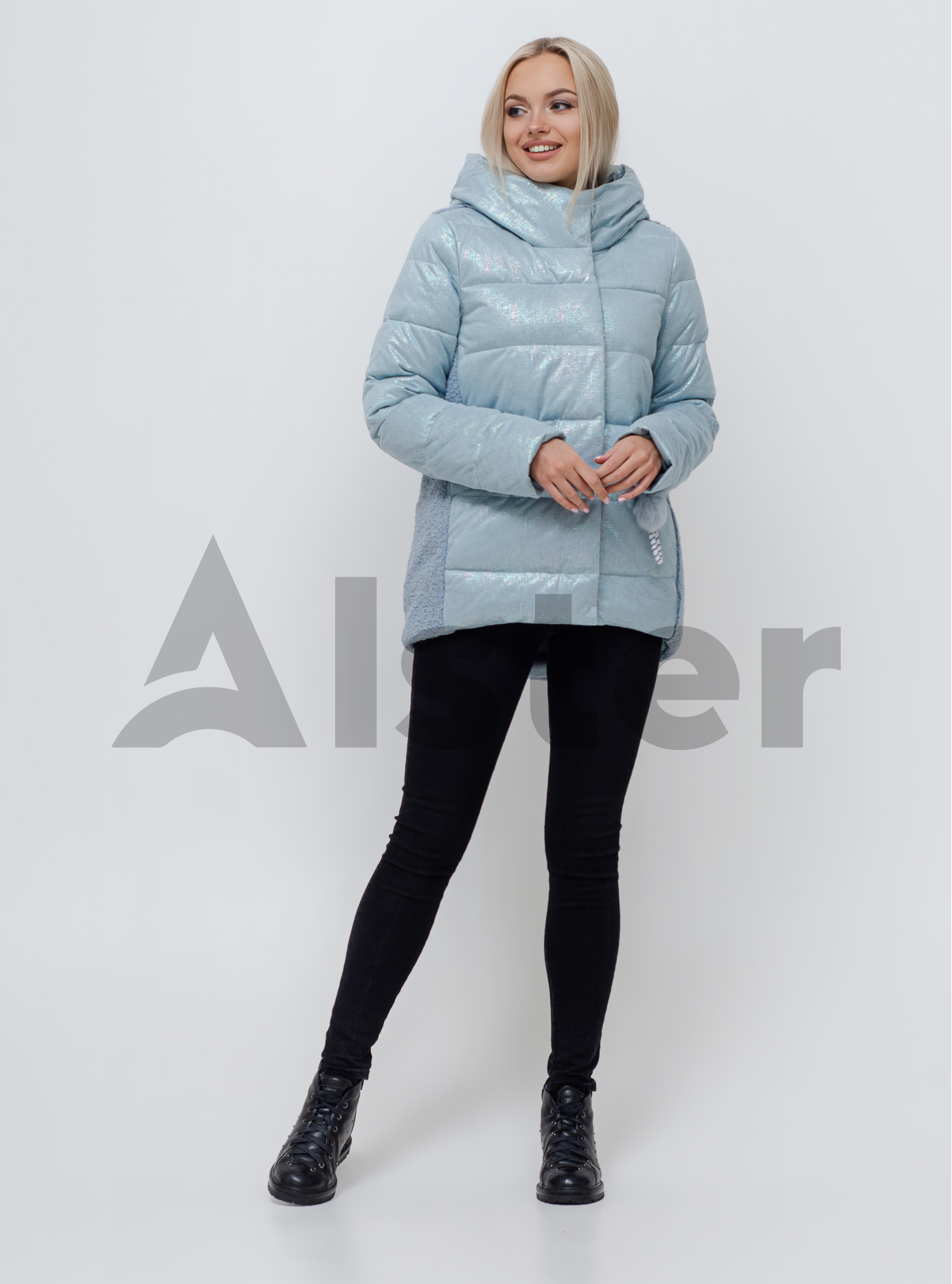 Куртка женская зимняя Светло-голубой 2XL (05-SV201068): фото - Alster.ua