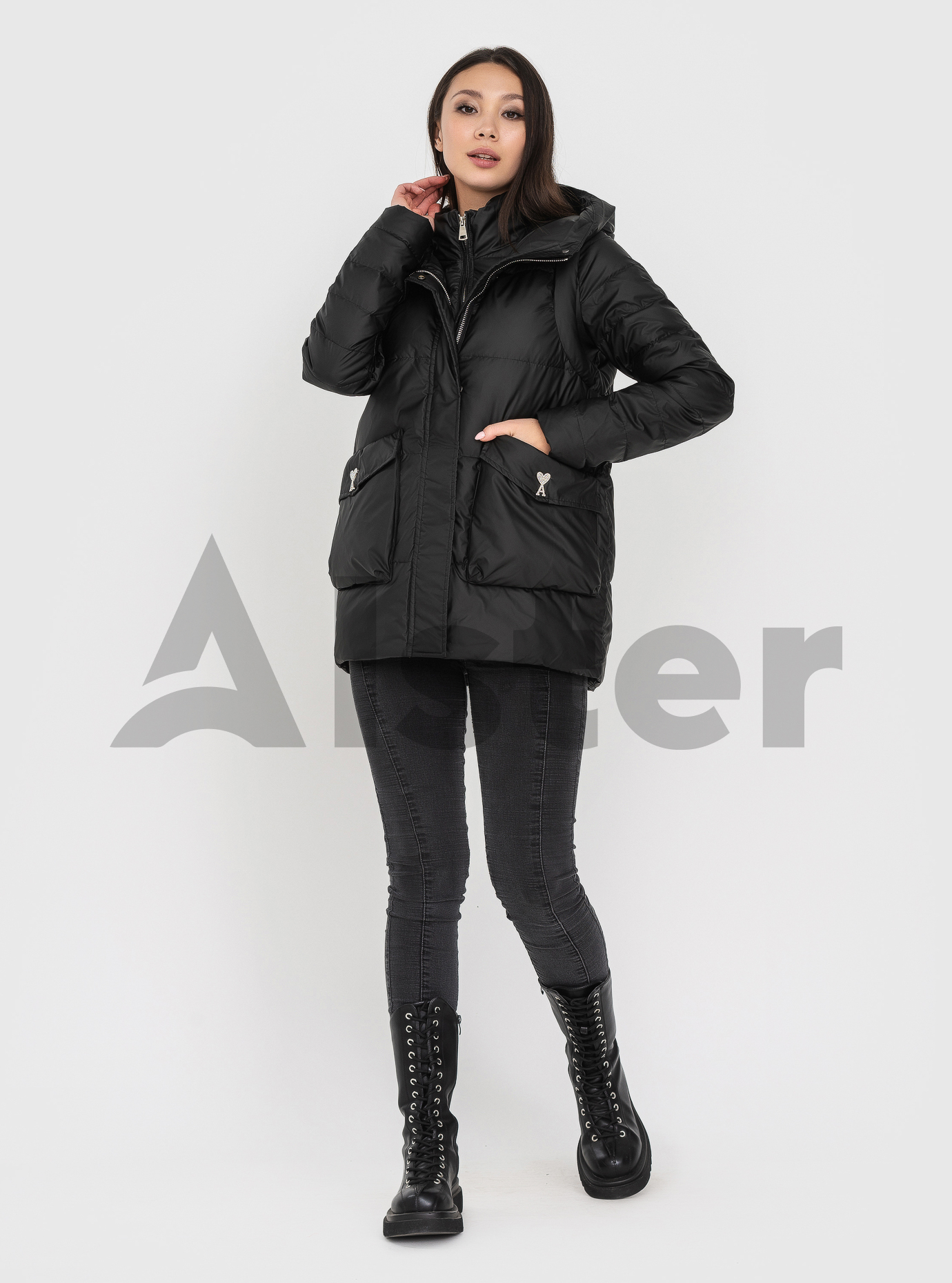 Зимняя куртка с жилетом ZLLY Чёрный XL (ZL21501-04): фото - Alster.ua