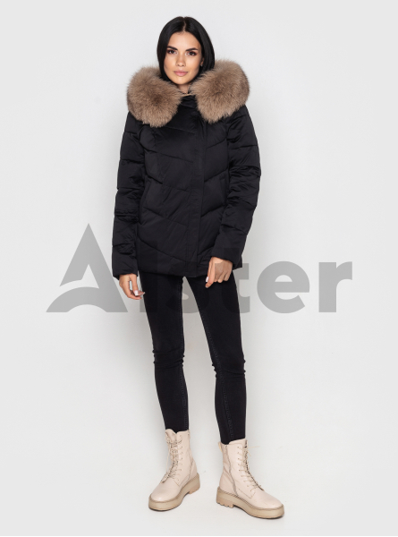 Короткая женская куртка ZLLY 3295 с мехом