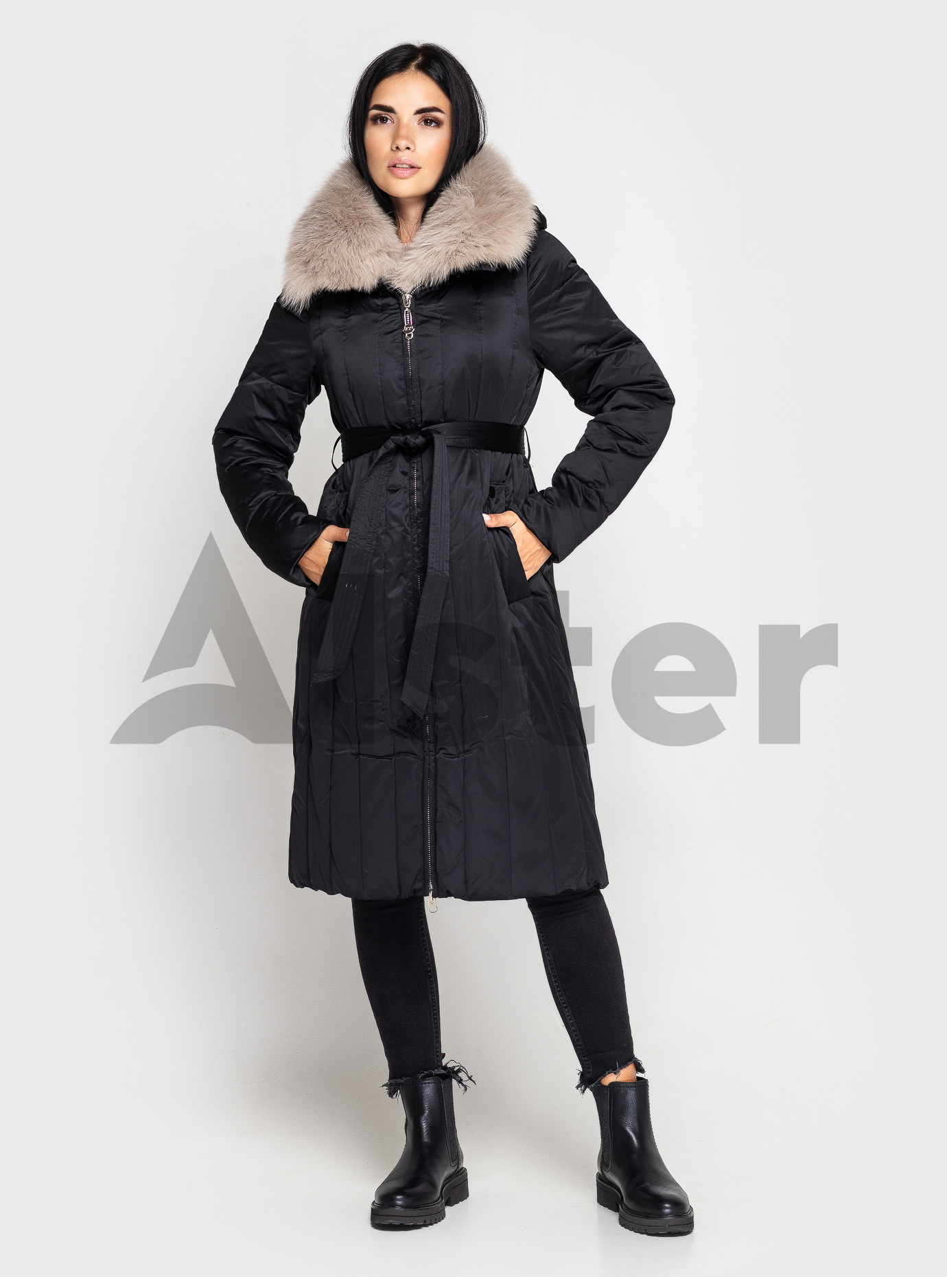 Зимнее женское пальто ZLLY 3298 с натуральным мехом Чёрный L (ZL3298-03): фото - Alster.ua Зимнее женское пальто ZLLY 3298 с натуральным мехом Чёрный L (ZL3298-03): фото - Alster.ua