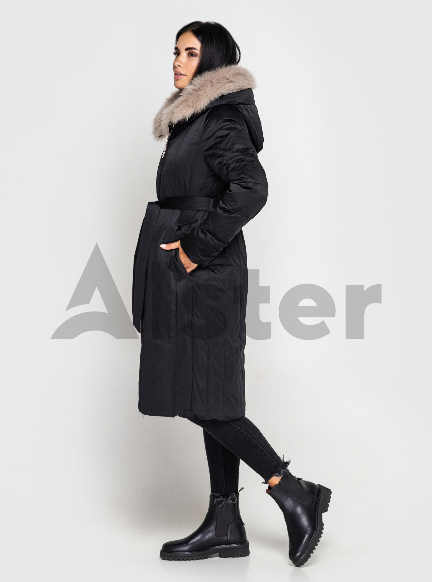 Зимнее женское пальто ZLLY 3298 с натуральным мехом Чёрный L (ZL3298-03): фото - Alster.ua Зимнее женское пальто ZLLY 3298 с натуральным мехом Чёрный L (ZL3298-03): фото - Alster.ua