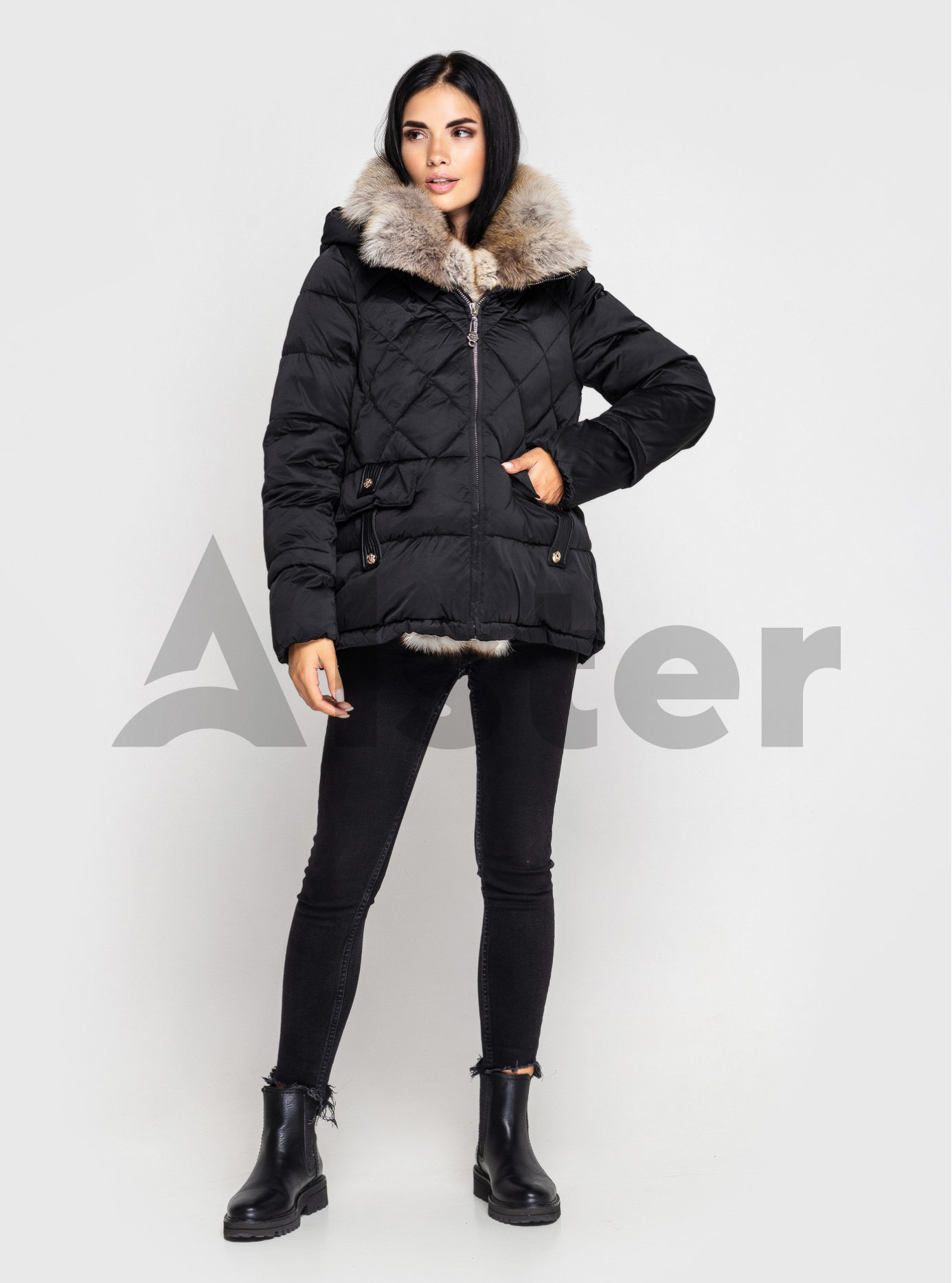 Женская зимняя куртка ZLLY 3722 с мехом Чёрный 2XL (ZL3722-05): фото - Alster.ua Женская зимняя куртка ZLLY 3722 с мехом Чёрный 2XL (ZL3722-05): фото - Alster.ua