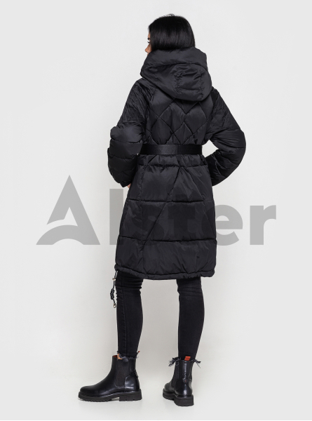 Удлинённая женская куртка ZLLY 3737 с поясом