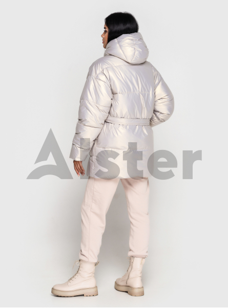 Объёмная зимняя куртка под пояс ZLLY