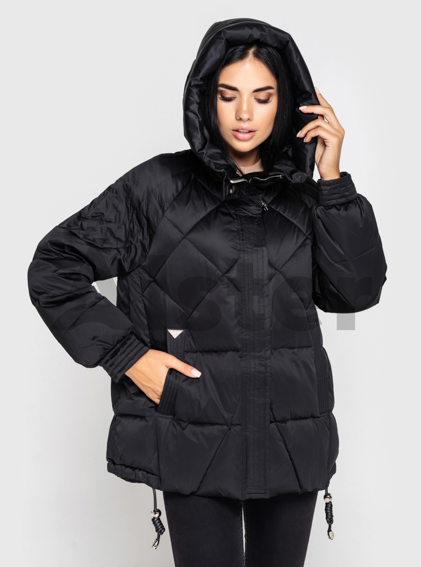 Женская зимняя куртка ZLLY 3503-1 Чёрный M (ZL3503-1-02): фото - Alster.ua