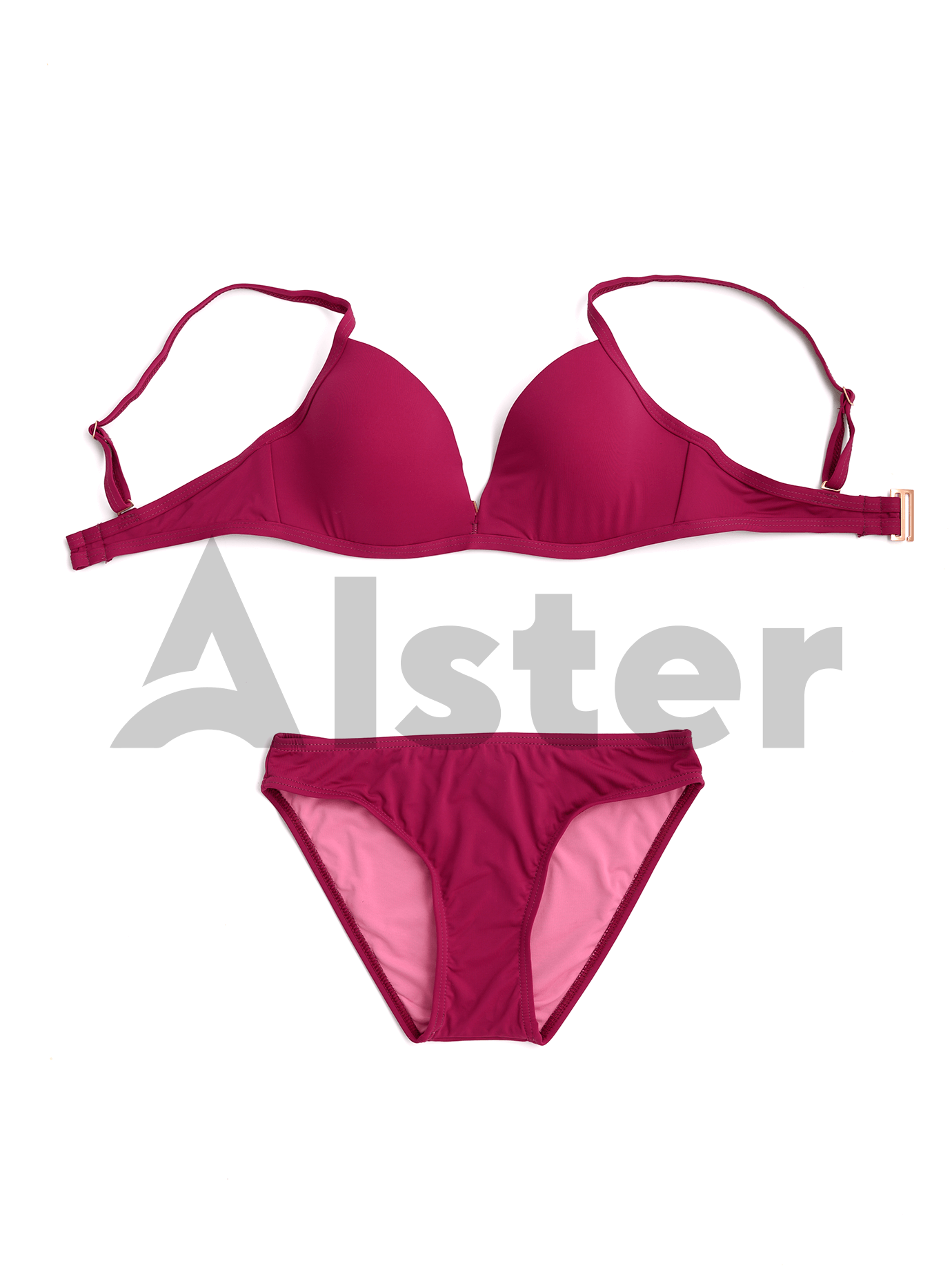 Раздельный классический купальник Бордовый 36 (01-KK19011): фото - Alster.ua