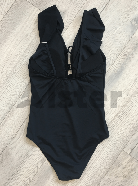 Сдельный купальник с рюшей