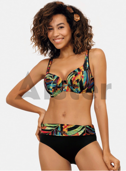 Раздельный купальник с манжетом на плавках Раздельный купальник с манжетом на плавках