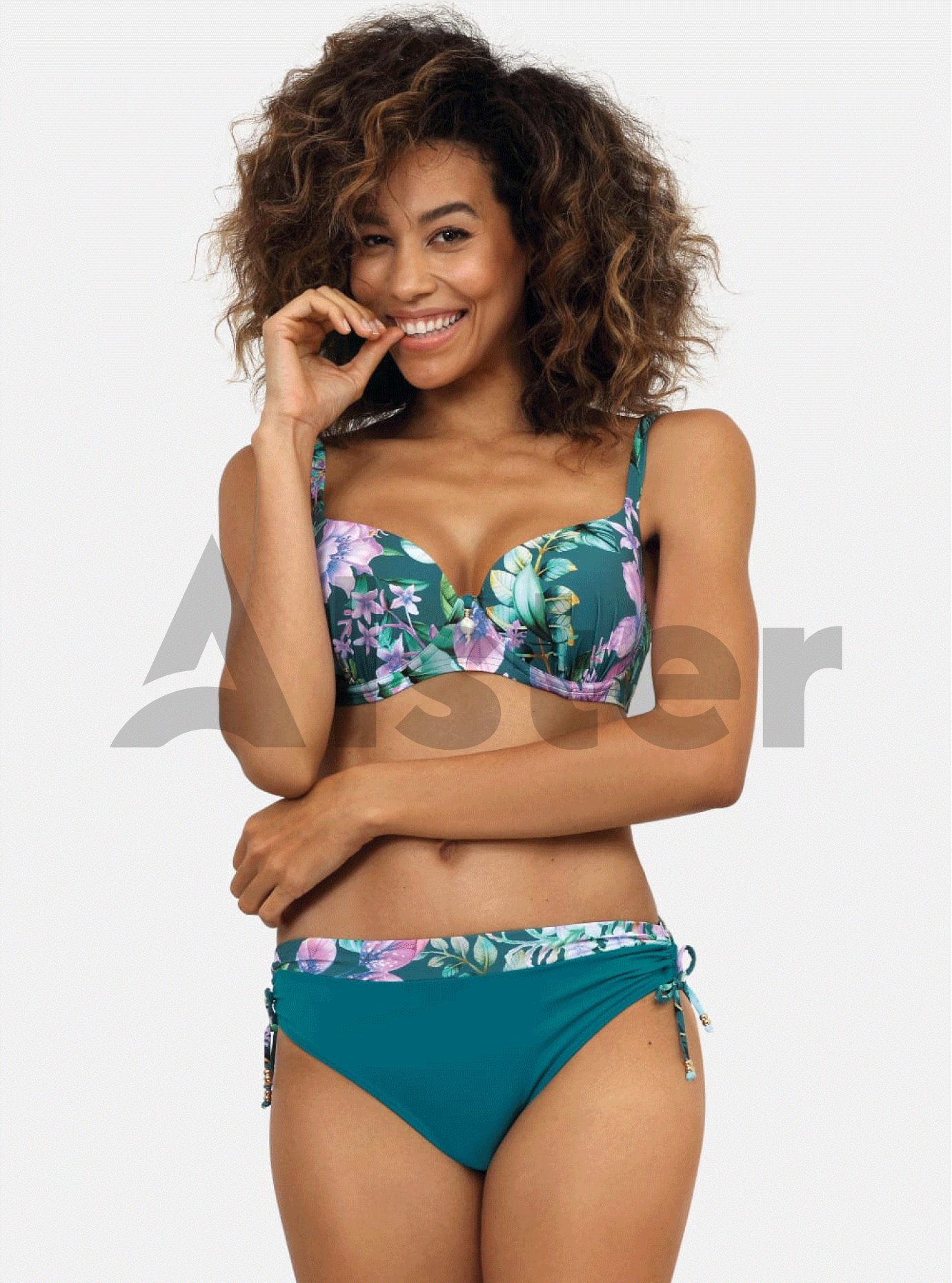 Раздельный комбинированный купальник F-10 Синий 46C (01-KF20128): фото - Alster.ua